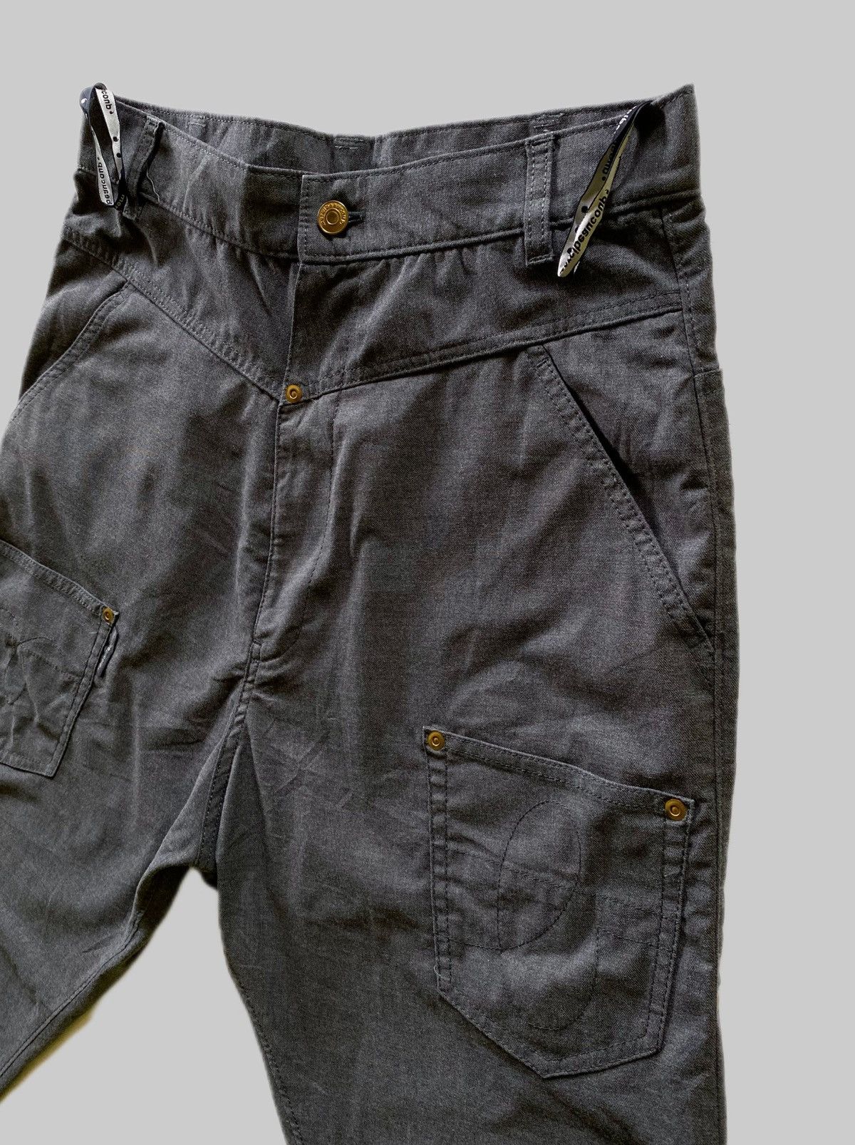 Issey Miyake Vintage Mercibeaucoup Drop Crotch Reverse Pants Size US 30 / EU 46 - 6 Thumbnail