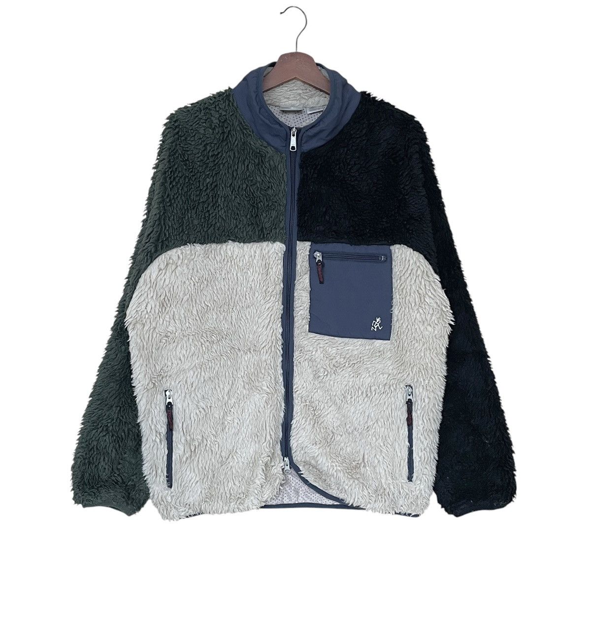 Gramicci × Vintage Vintage Brand Gramicci Fur Fleece Jacket 2000s Size US L / EU 52-54 / 3 - 1 Thumbnail