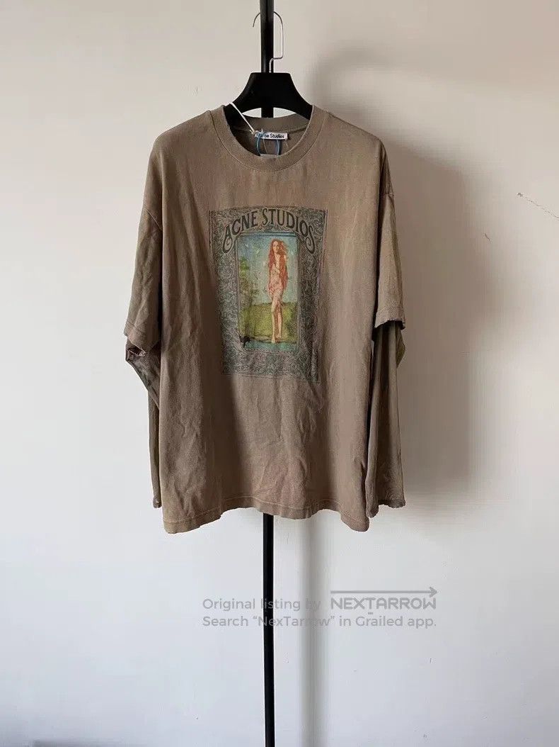 Acne Studios Acne Studios Layered Printed Loose Fit Long Sleeve Letter Size XS / US 0-2 / IT 36-38 - 1 Thumbnail