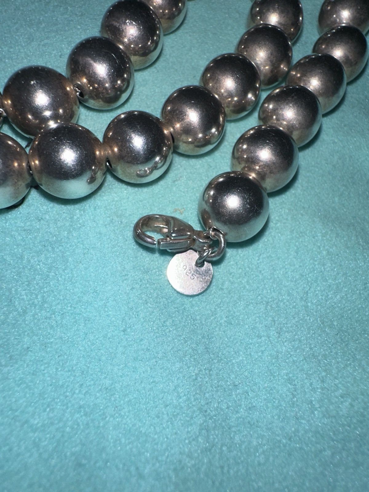 Tiffany & Co. Tiffany Silver Bead Necklace Size ONE SIZE - 4 Thumbnail
