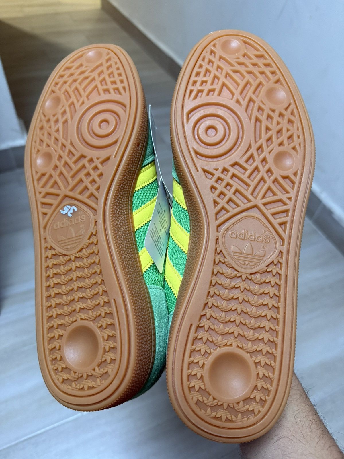 Adidas Adidas Handball Spezial “Energy Green” Size US 10 / EU 43 - 6 Thumbnail