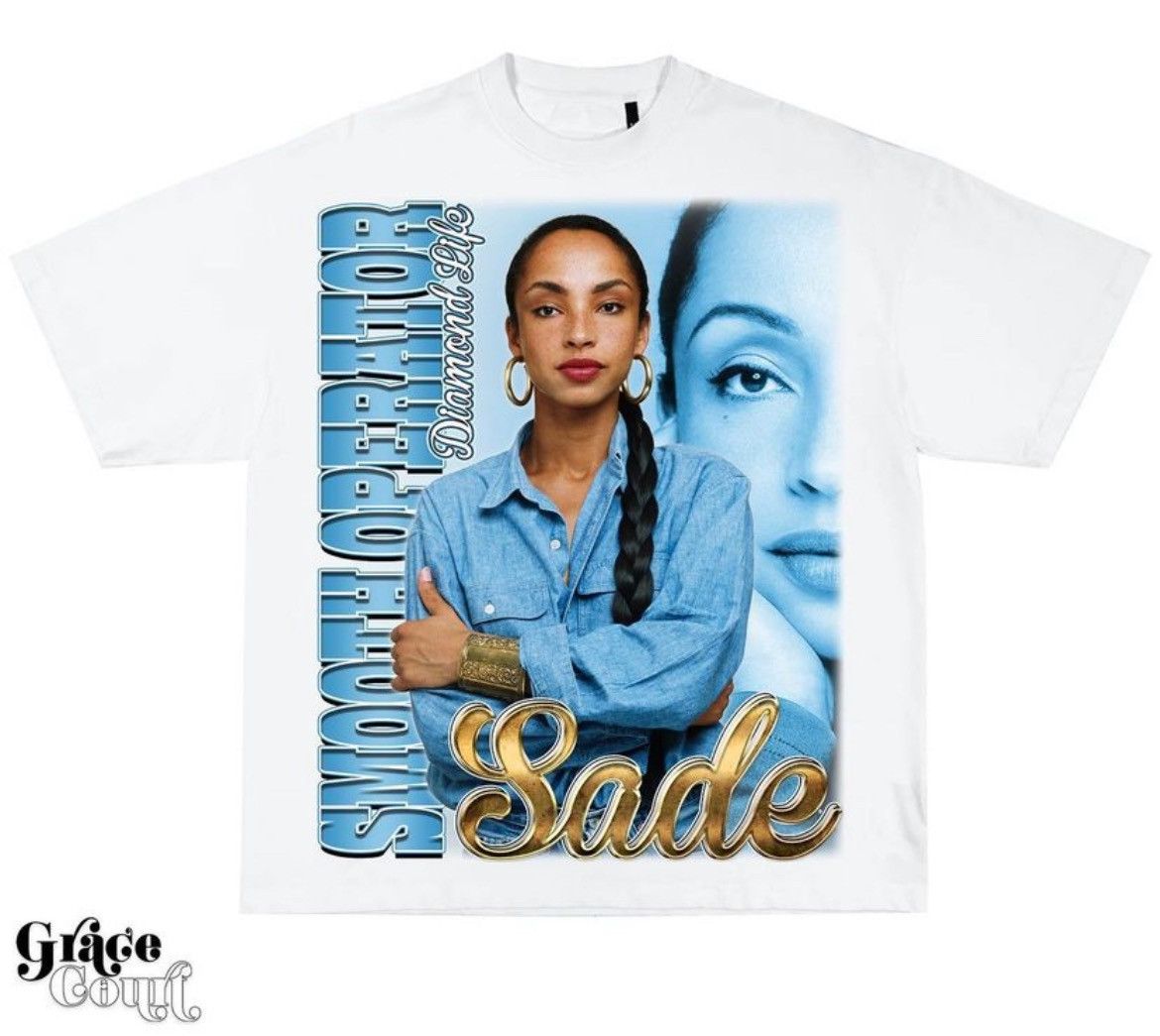 Other Grace Court Sade Adu “Smooth Operator” Tee sz XL Size US XL / EU 56 / 4 - 1 Thumbnail