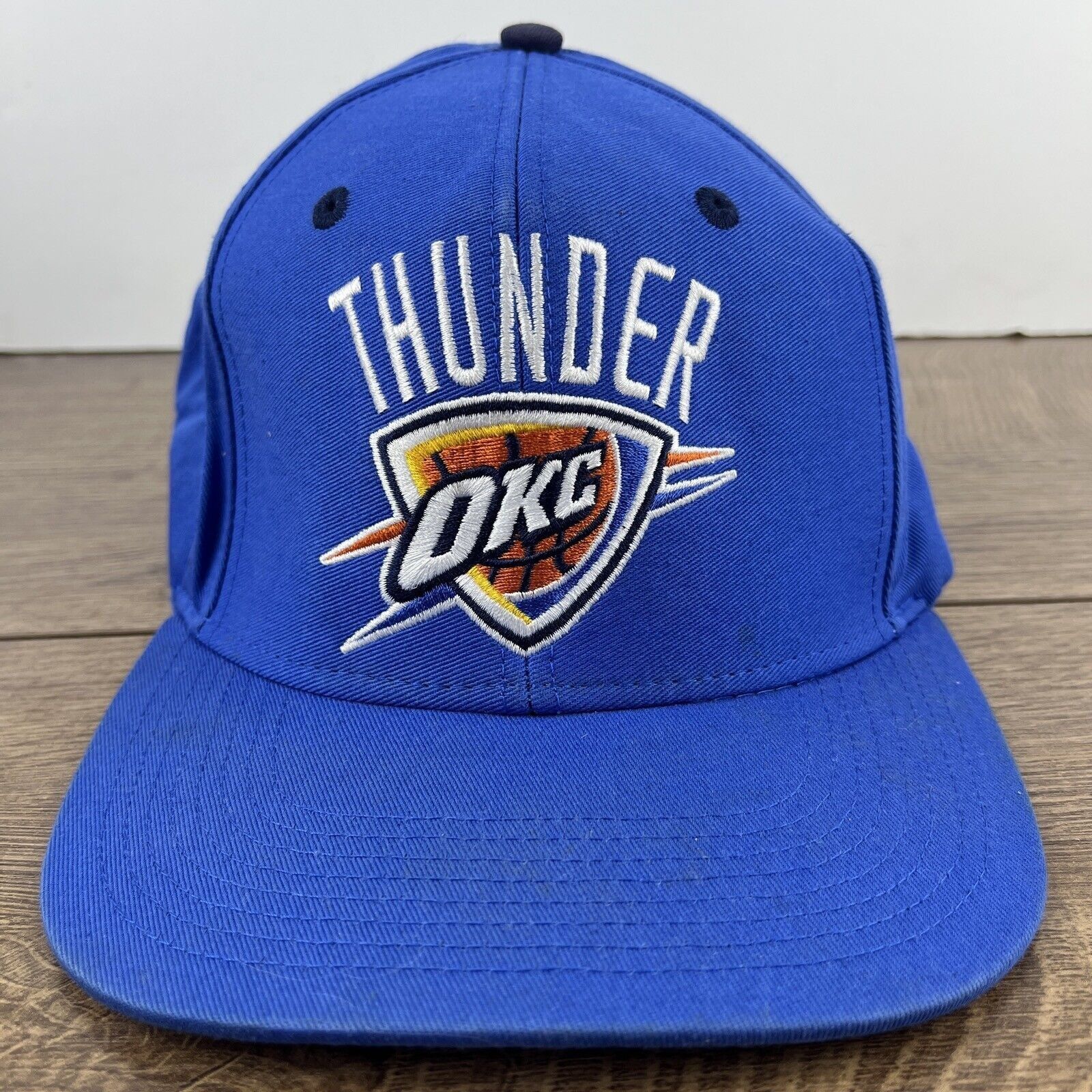 Other Oklahoma City Thunder Hat Blue Snapback Blue Hat Adjustable Size ONE SIZE - 2 Thumbnail