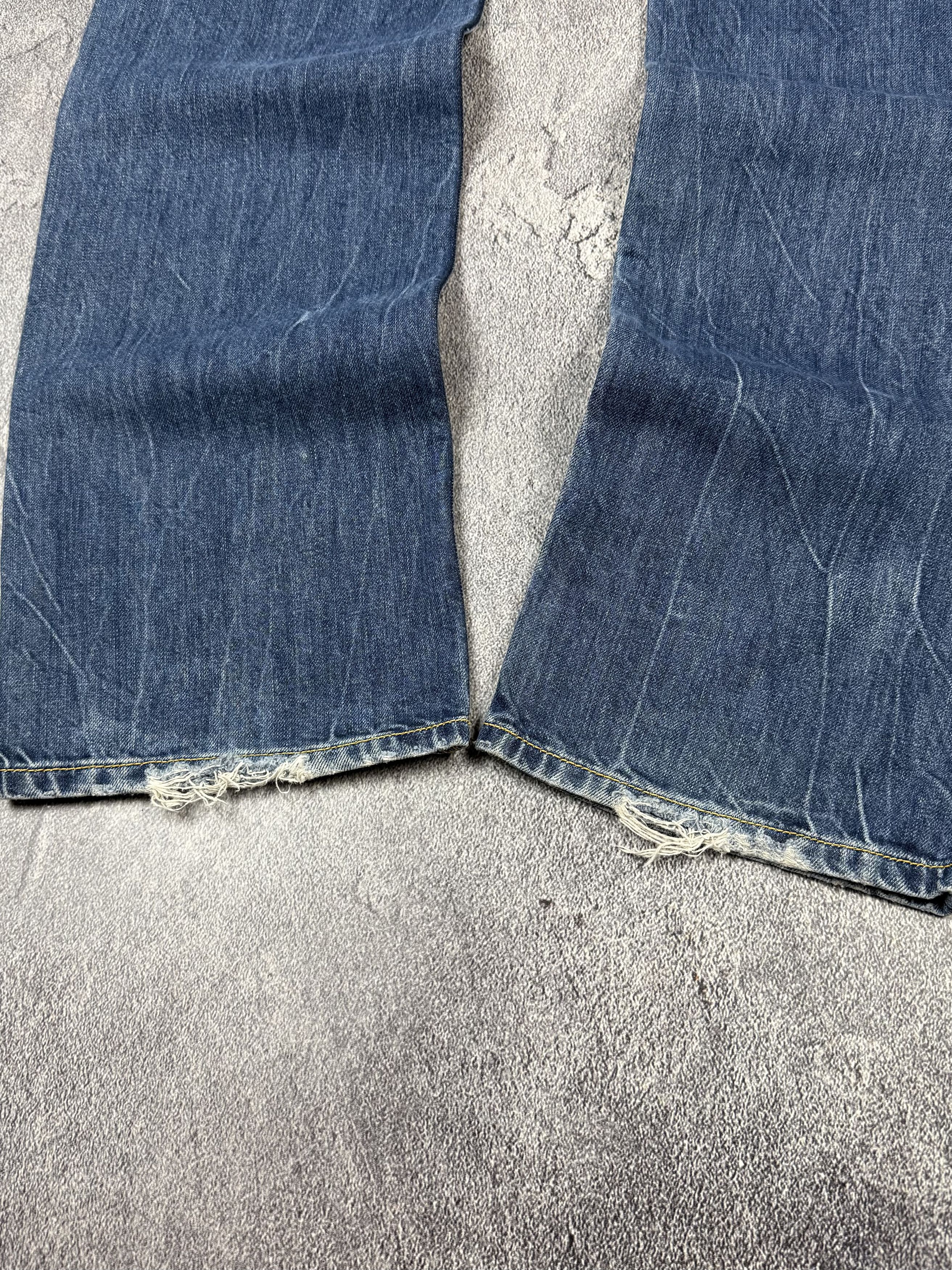 Y2K Diesel Distressed Faded Straight Fit Jeans 2000s Grunge
