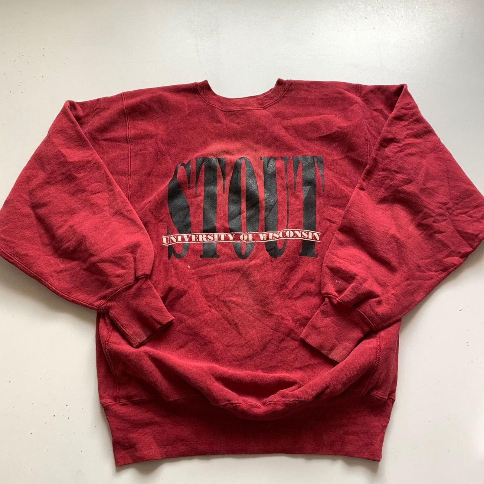 Champion Vintage 90s Champion Reverse Weave University Crewneck Large Size US L / EU 52-54 / 3 - 1 Thumbnail