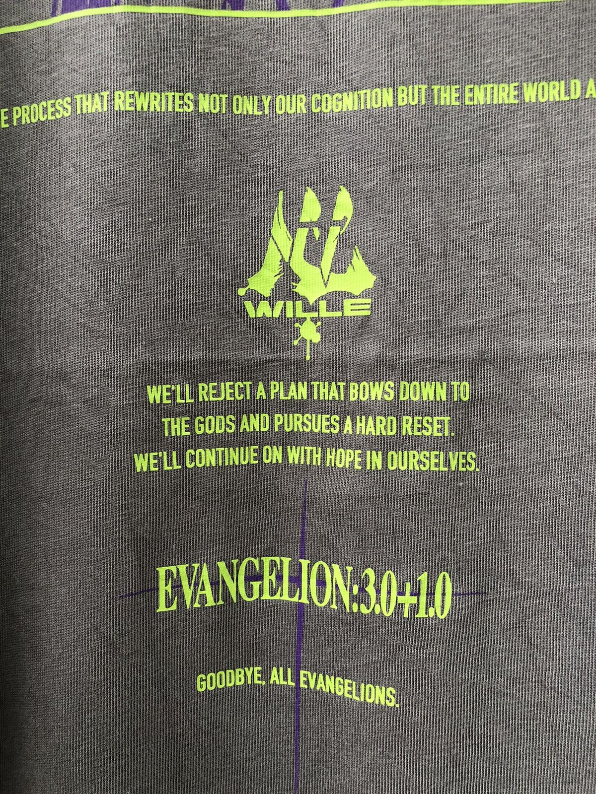 Japanese Brand × Vintage Uniqlo UT Shin Evangelion Japan Heroes Universe Tee Size US XXL / EU 58 / 5 - 6 Thumbnail