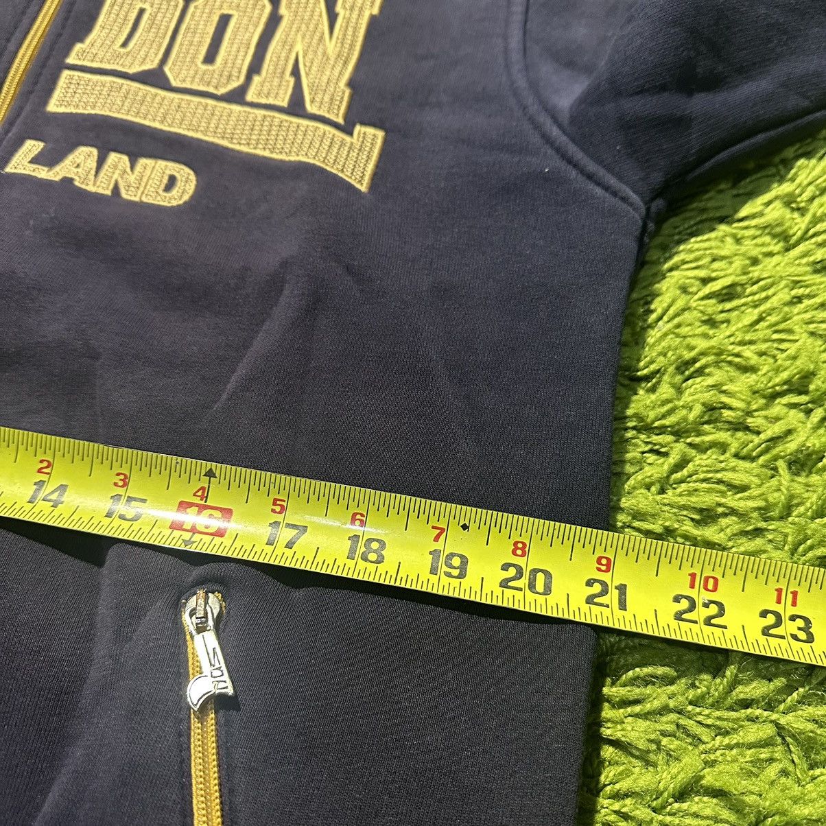 Nas × Vintage Vintage 90s/Y2K Nas London England zip-up Size US L / EU 52-54 / 3 - 5 Thumbnail