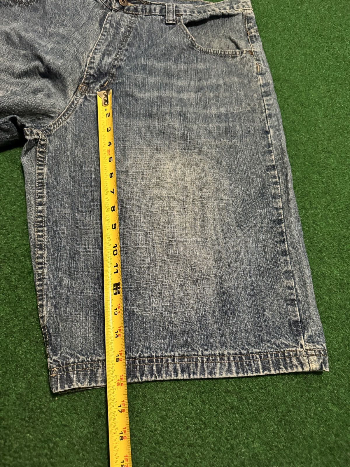 Flypaper Jeans Y2K Flypaper Baggy Jorts Hip Hop Grunge Skater Denim Shorts Size US 38 / EU 54 - 6 Thumbnail