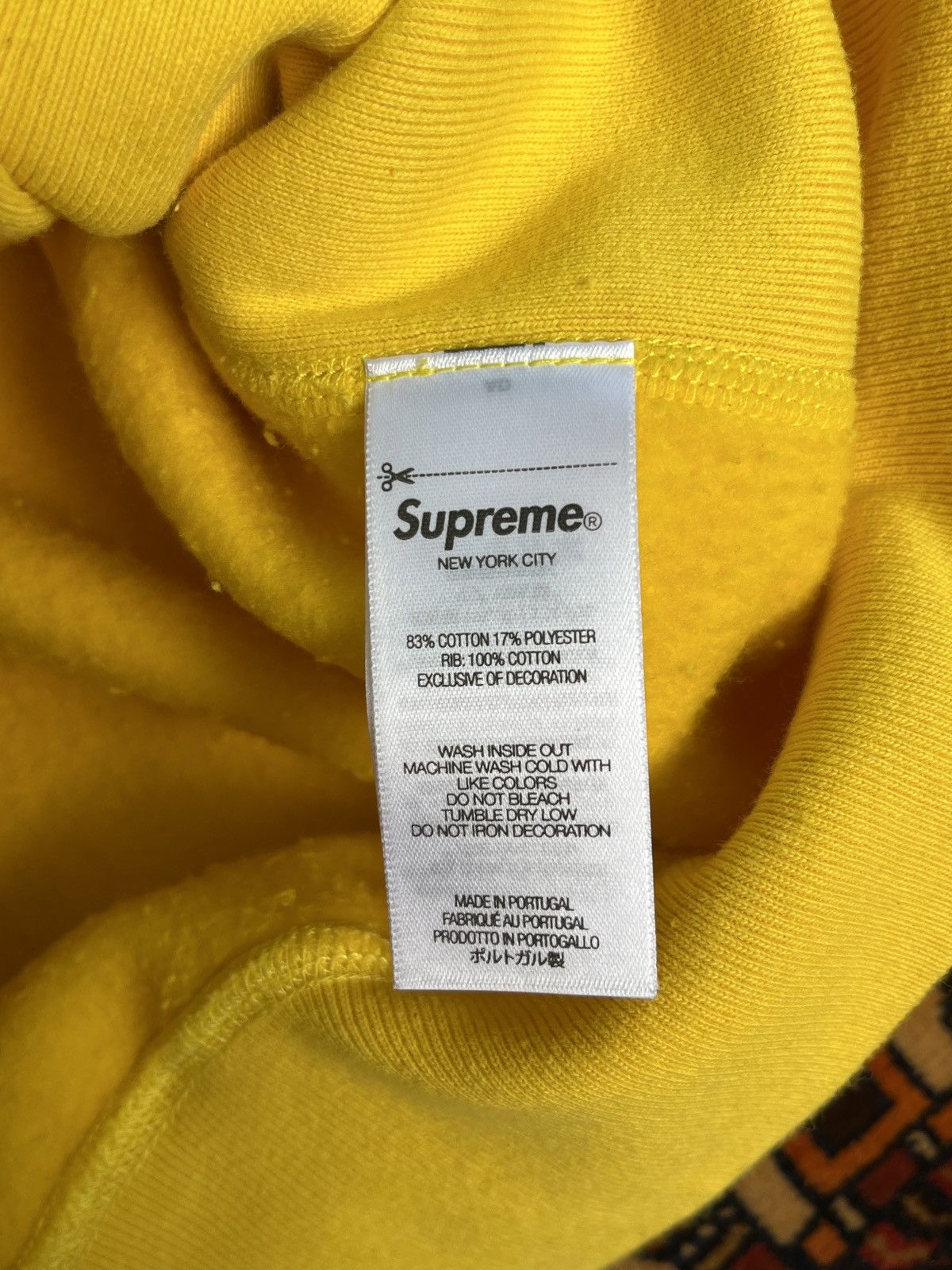 Supreme Supreme Old English arc Hooded Sweatshirt L Size US L / EU 52-54 / 3 - 9 Thumbnail
