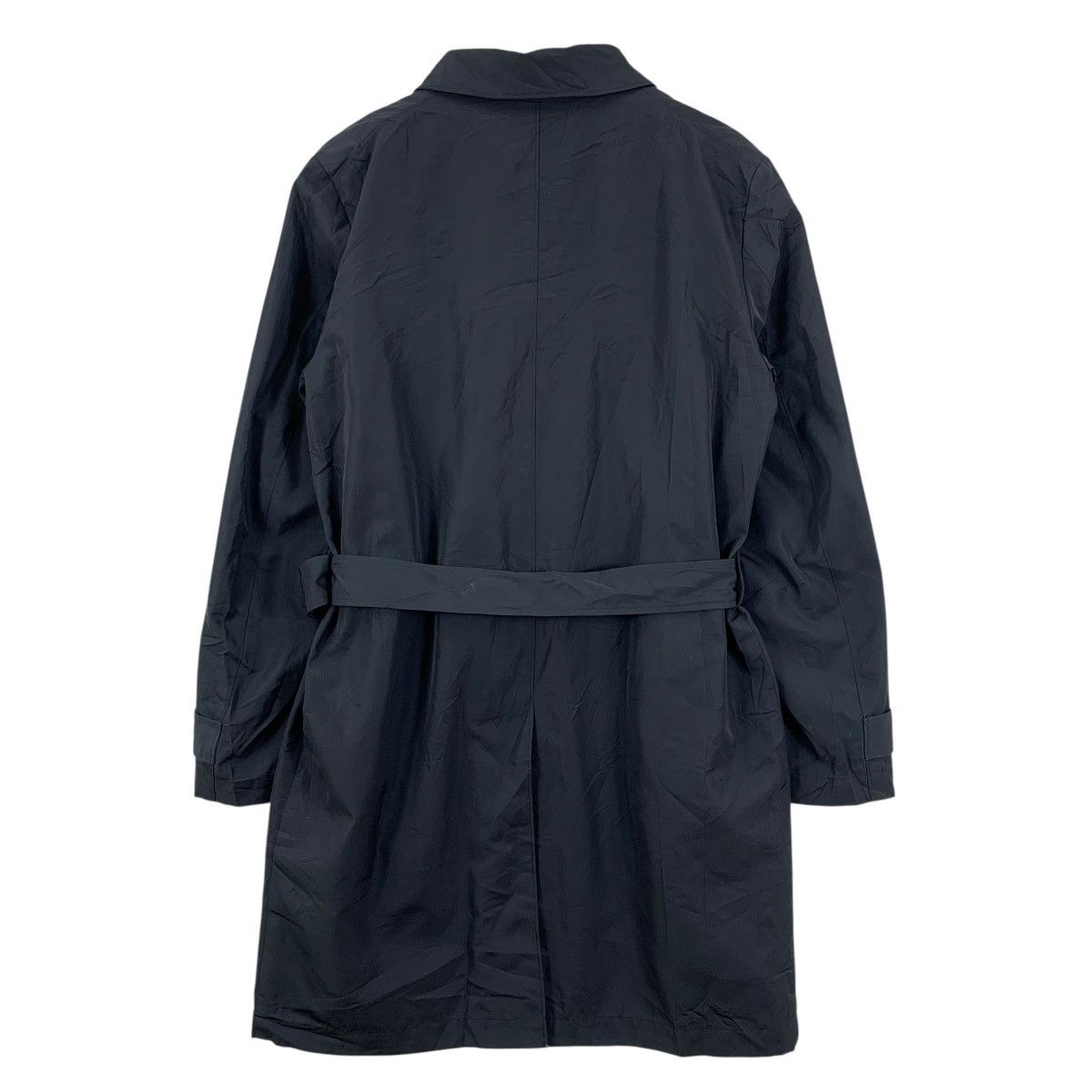 Jil Sander × Uniqlo UNIQLO x JIL SANDER Designer Plain Black Long Coat Size US L / EU 52-54 / 3 - 2 Thumbnail