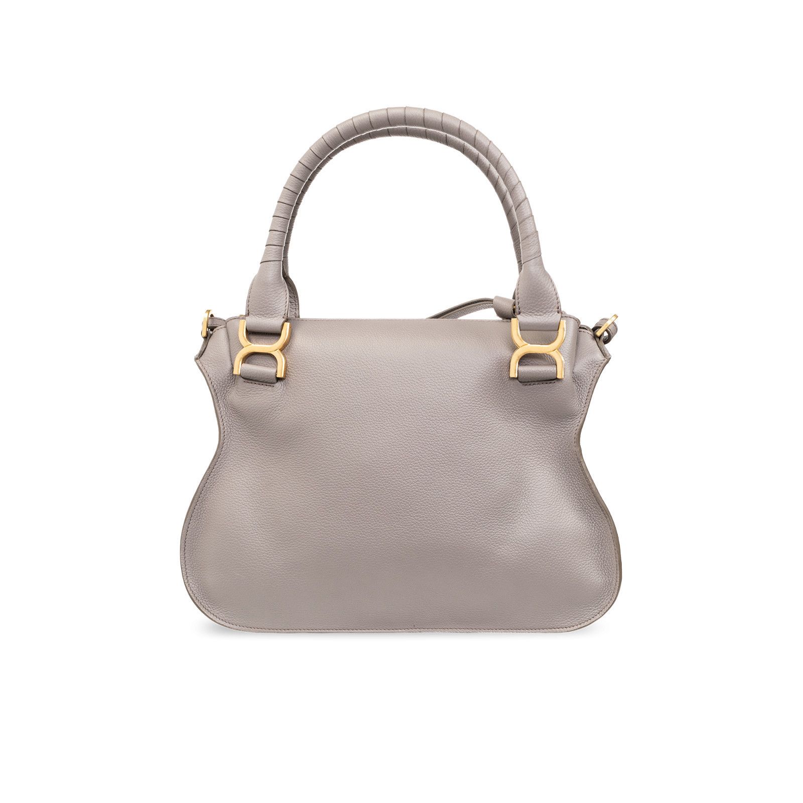 Chloe Chloe Hobo Gray Grained Leather Shoulder Bag New & Authentic Size ONE SIZE - 2 Thumbnail
