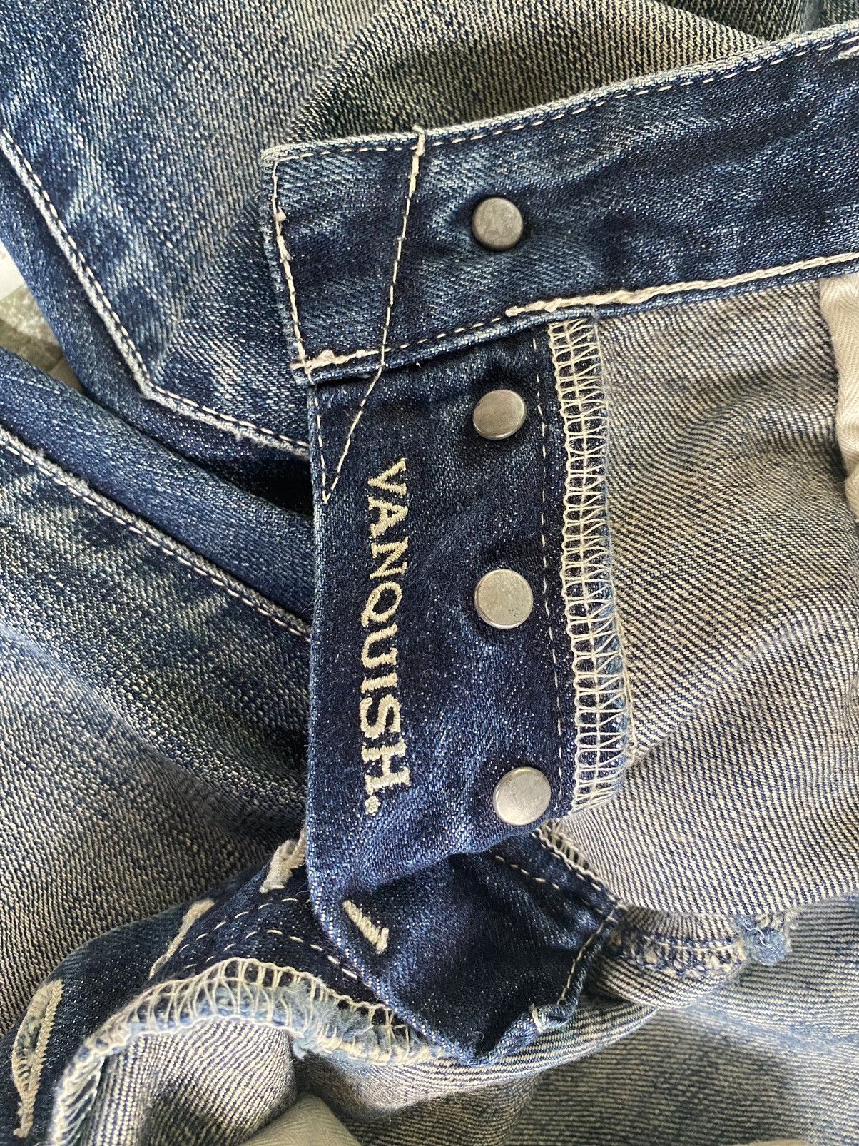 Vanquish Vanquish Distressed Jeans Size 31" - 11 Thumbnail