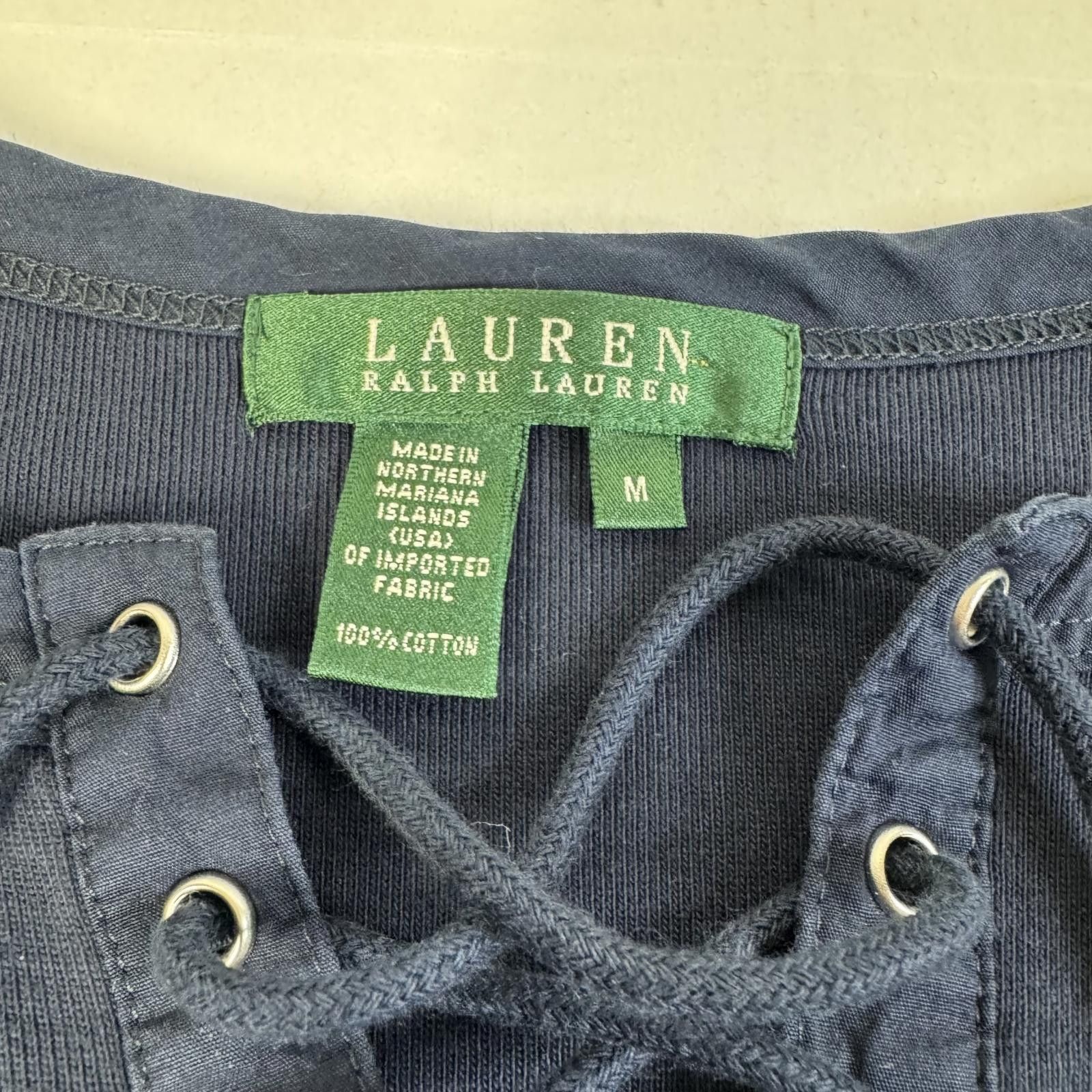 Polo Ralph Lauren Women’s Lace- Up Polo Ralph Lauren Made in USA Size M Size M / US 6-8 / IT 42-44 - 3 Thumbnail