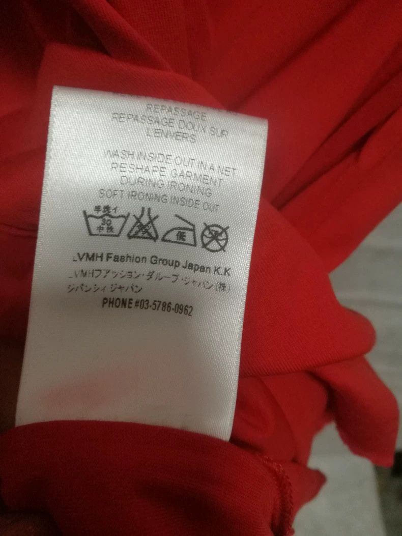 Givenchy Givenchy Red Chest Patch Letter Logo Short Sleeve T-Shirt Size US S / EU 44-46 / 1 - 7 Thumbnail