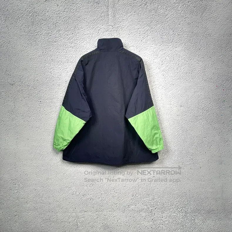 Balenciaga Balenciaga Black Fluorescent Green Letter Color Block Zipp Size XS / US 0-2 / IT 36-38 - 2 Thumbnail
