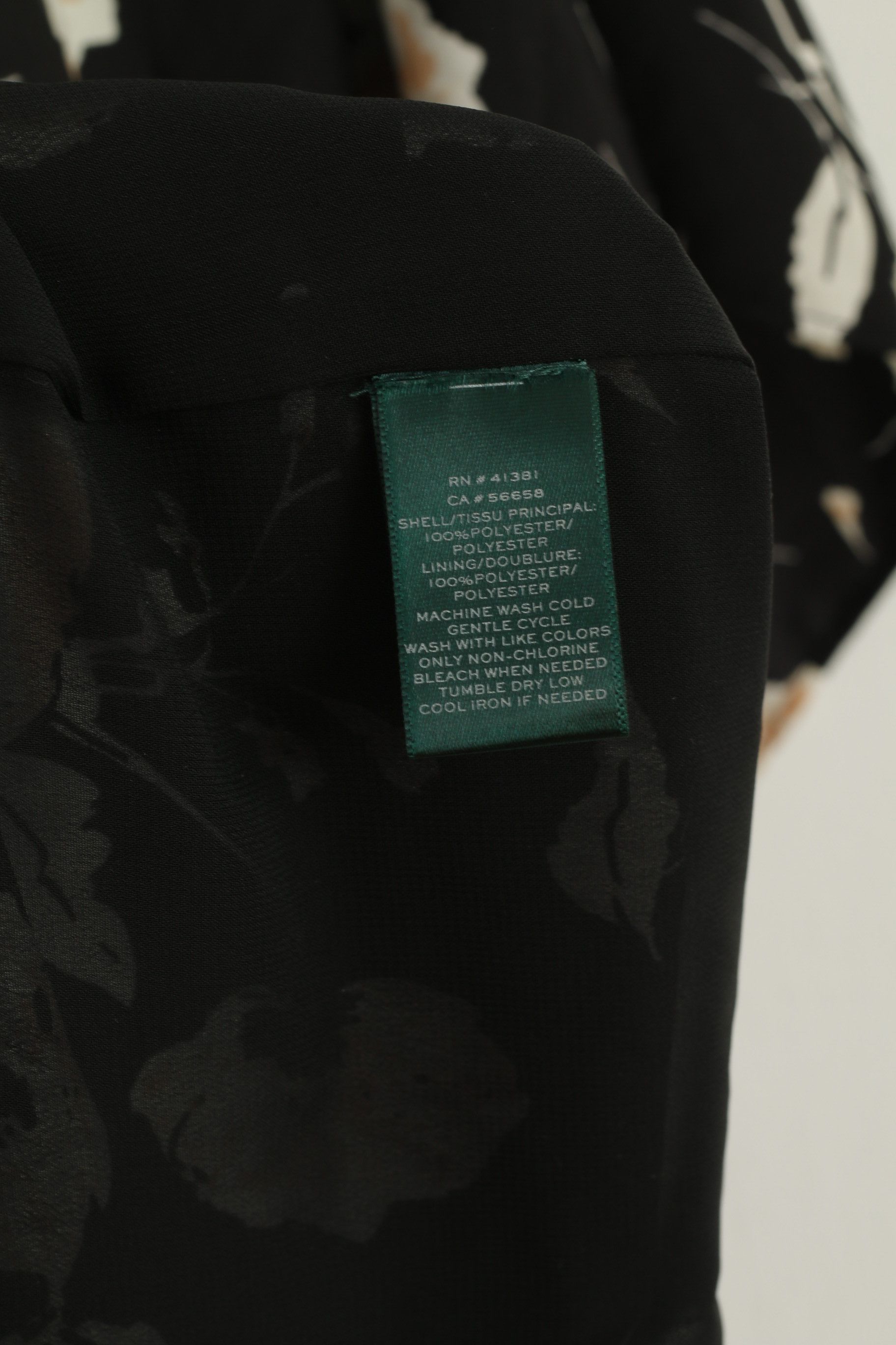 Ralph Lauren LAUREN Ralph Lauren Women S Dress Caftan Black 1389 Size S / US 4 / IT 40 - 6 Thumbnail