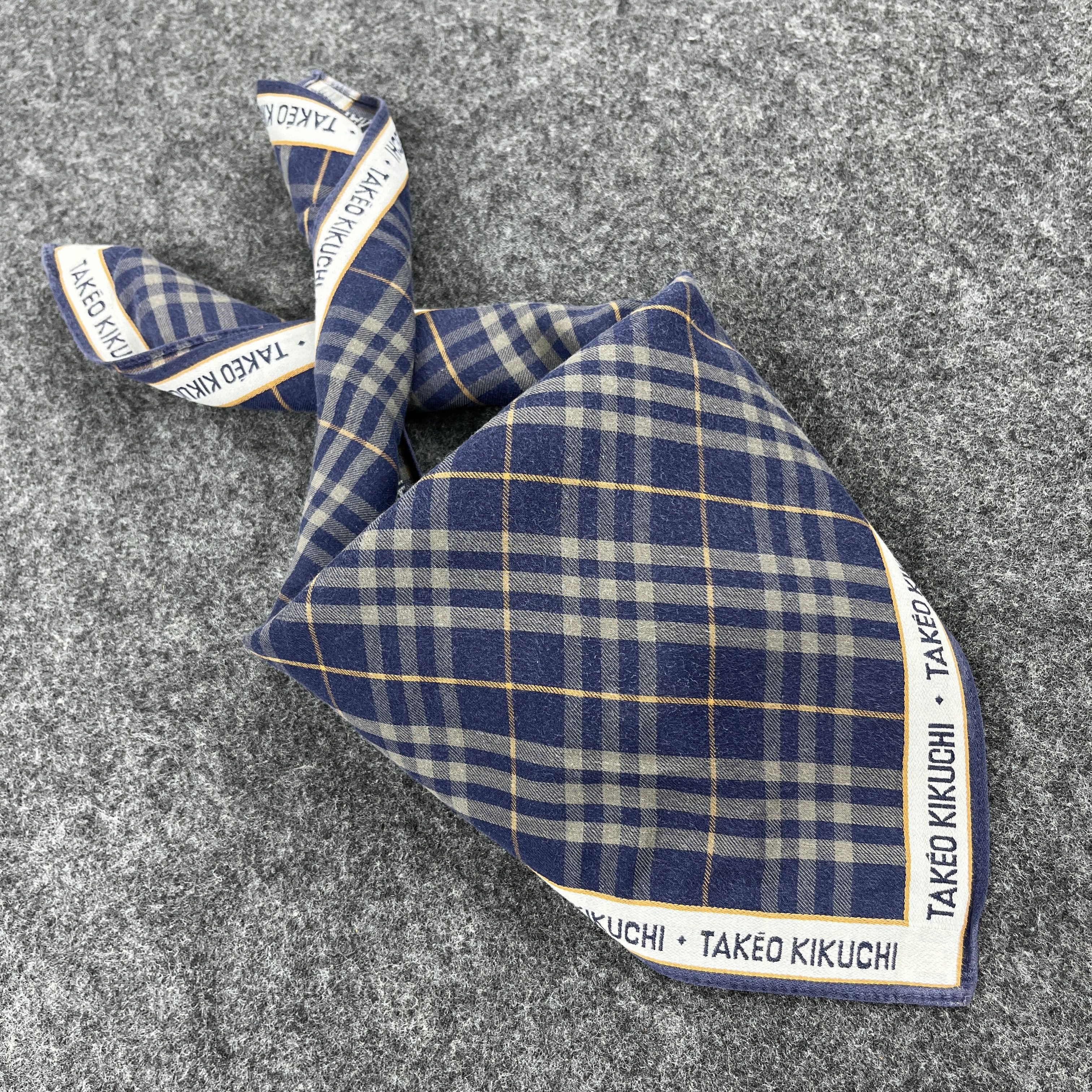 Japanese Brand Takeo Kikuchi Handkerchief / Bandana / Neckerchief B186 Size ONE SIZE - 8 Thumbnail