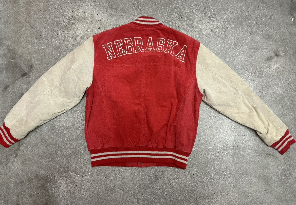 Nike Vintage Nebraska Huskers Varsity Jacket Size US M / EU 48-50 / 2 - 6 Thumbnail