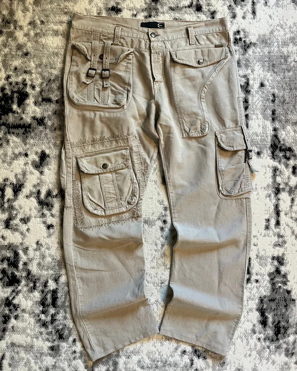 Vintage AW05 Just Cavalli Cargo Gun Pants Size US 37 - 1 Thumbnail