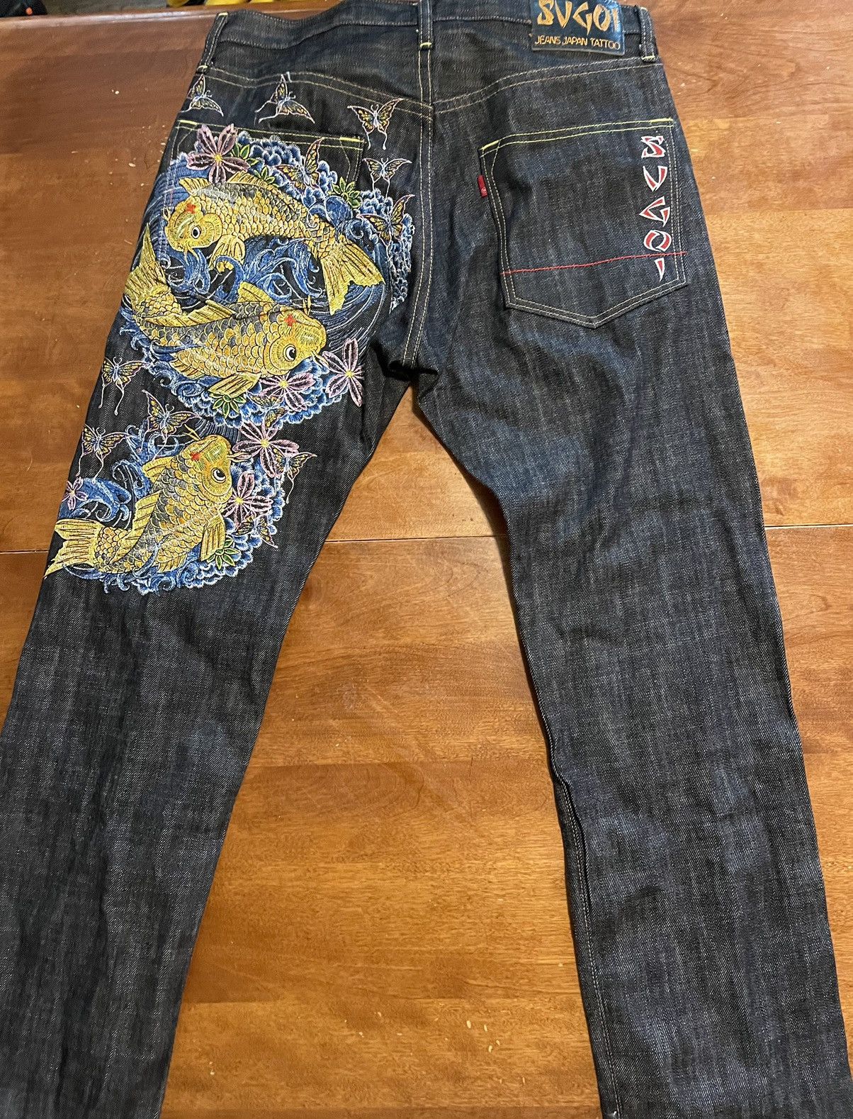 Japanese Brand Sugoi Japanese denim, size 32 Size US 32 / EU 48 - 4 Thumbnail
