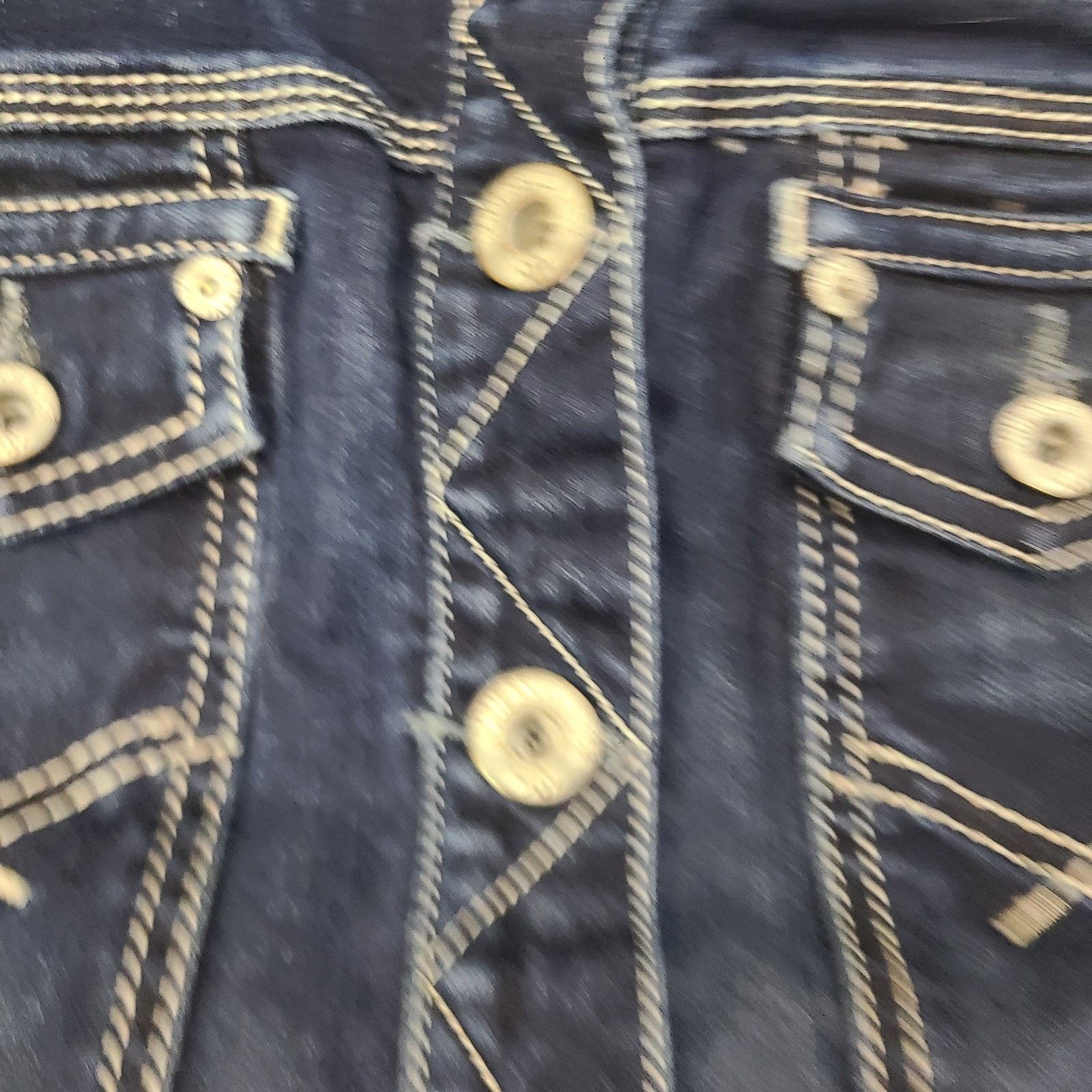 Guess Guess Luxury Denim Jean Jacket Dark Blue Size Small Women Size S / US 4 / IT 40 - 5 Thumbnail