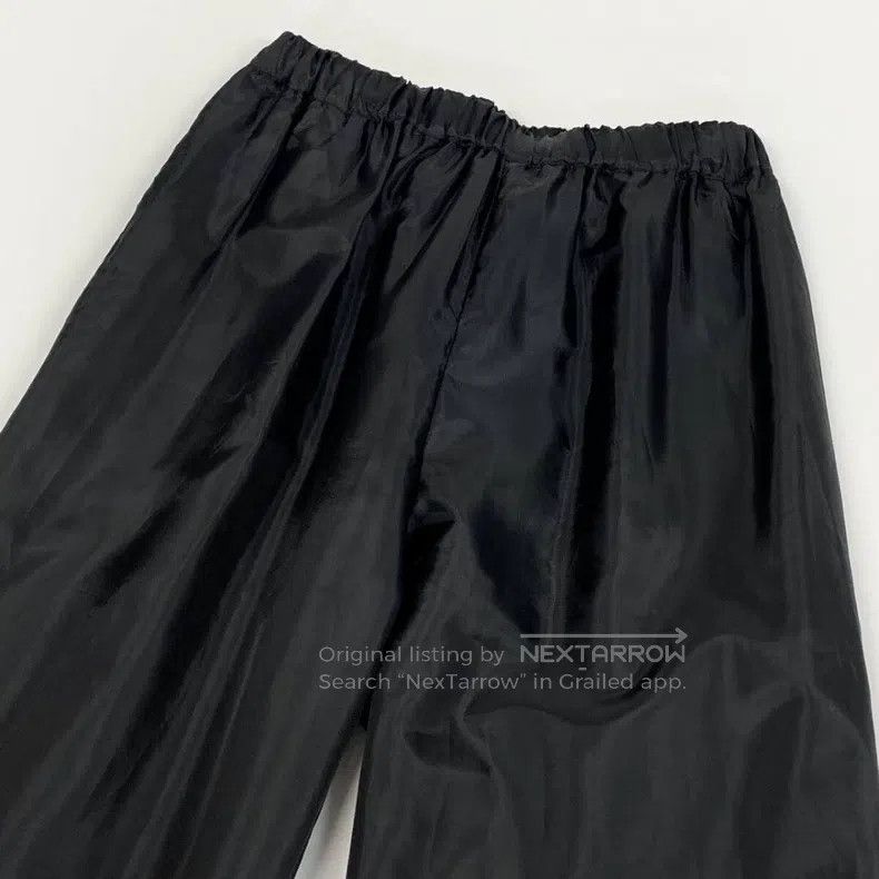 Comme des Garcons Comme des Garcons size XS Black vintage floral trousers Size 22" - 3 Thumbnail