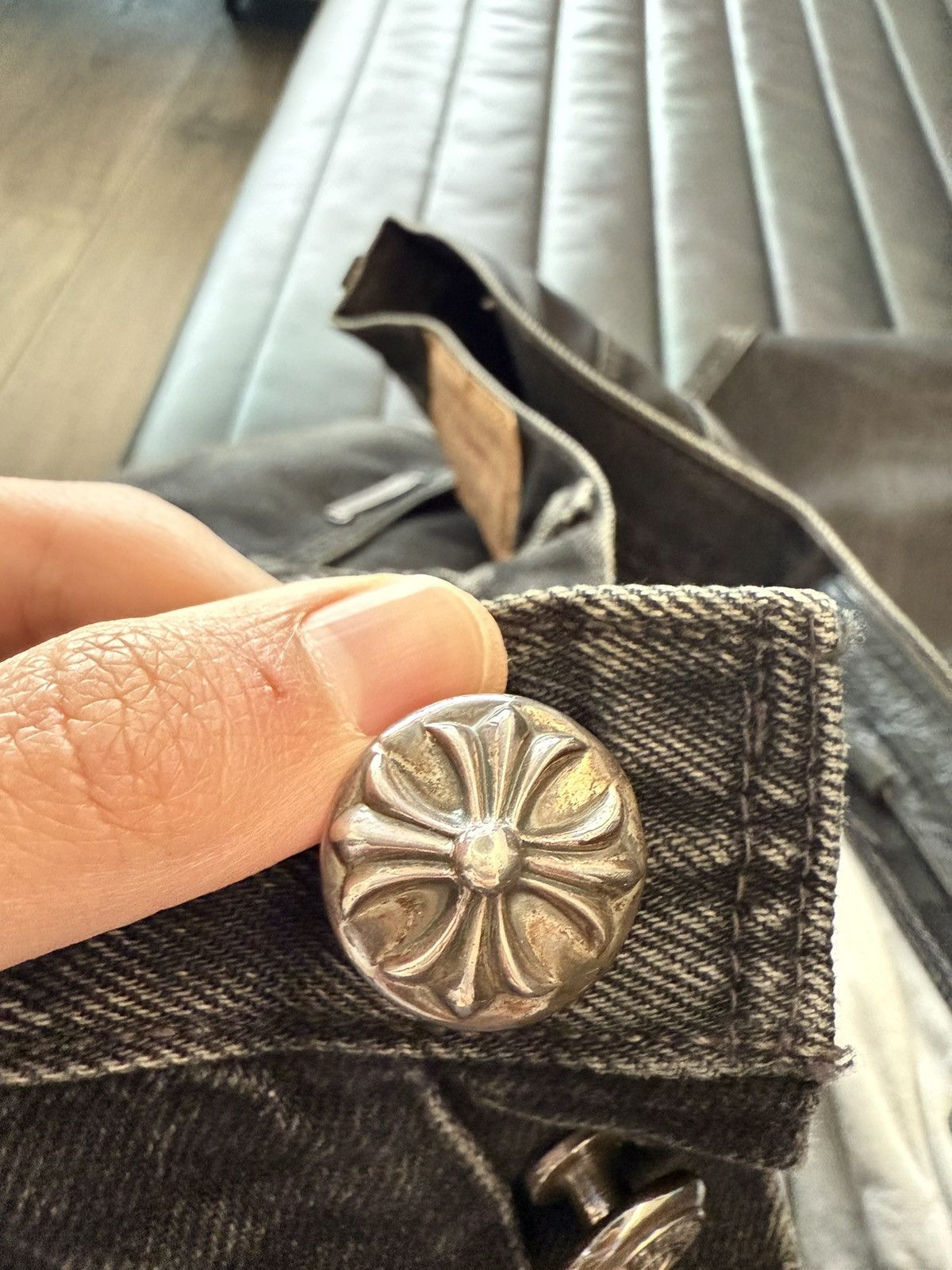 Chrome Hearts Chrome Hearts Vintage 501 Jeans Size US 32 / EU 48 - 5 Thumbnail