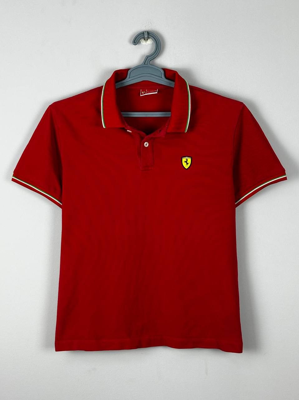 Ferrari Ferarri Scuderia F1 Vintage Polo Race Shirt Rare Size US M / EU 48-50 / 2 - 1 Thumbnail