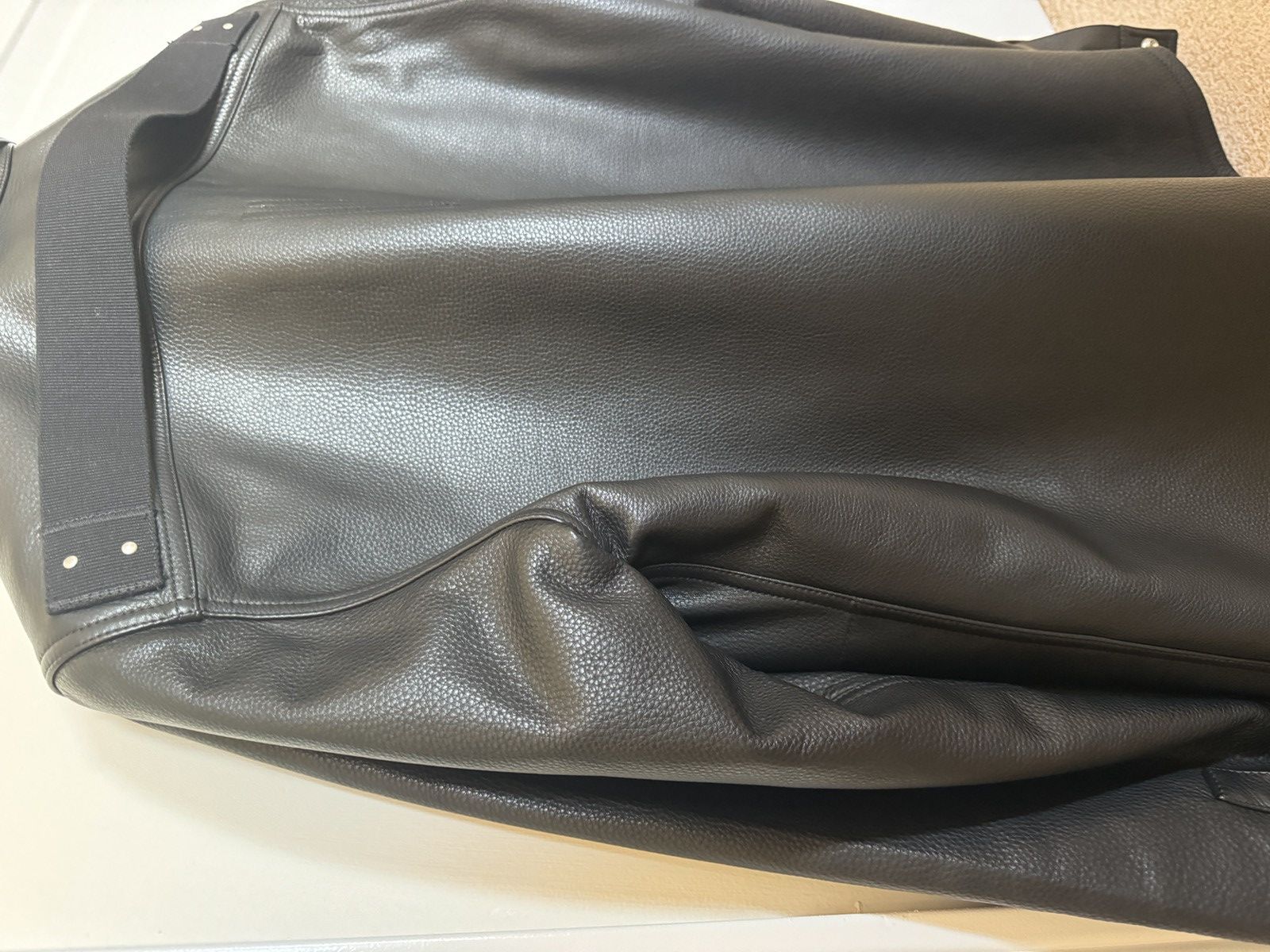 Rick Owens Rick Owens Leather Outer Jacket Size US S / EU 44-46 / 1 - 8 Thumbnail