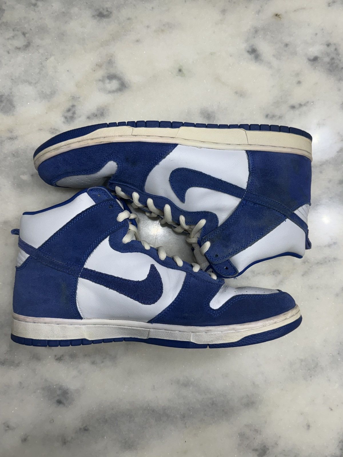 Nike × Vintage Nike SB DUNK HIGH KENTUCKY 2005 Size US 11.5 / EU 44-45 - 2 Thumbnail