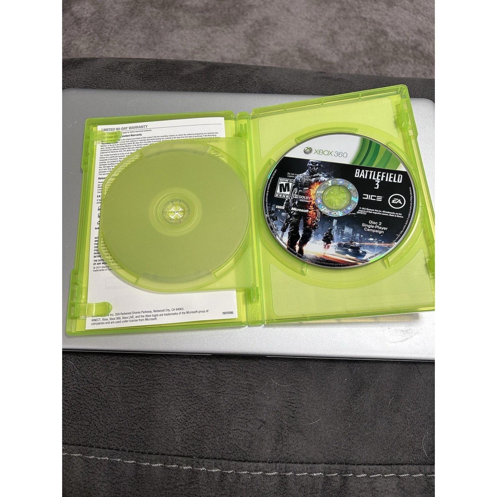 Microsoft Battlefield 3 (Microsoft Xbox 360, 2011) Size 26 - 3 Thumbnail