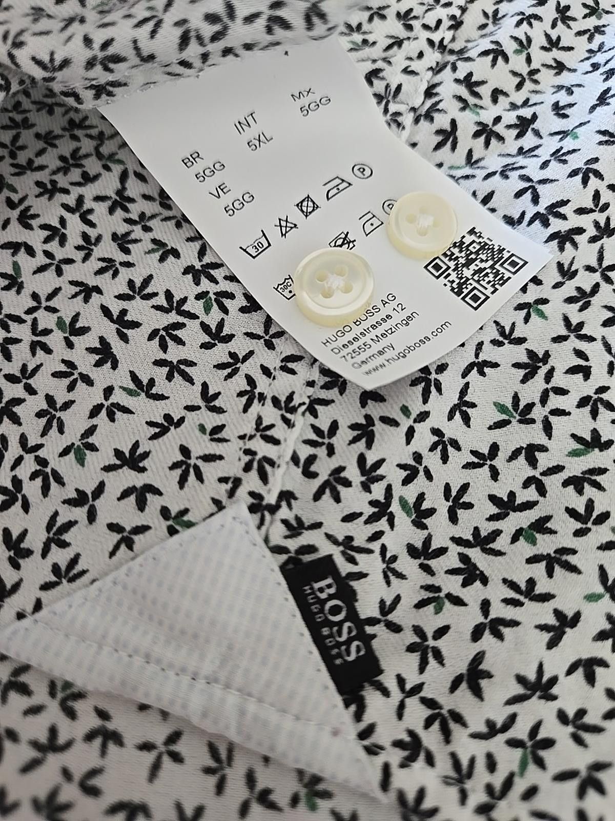 Hugo Boss BOSS Hugo Boss Men's 5XL Button Up Long Sleeve Shirt SOFT Size US XXL / EU 58 / 5 - 7 Thumbnail