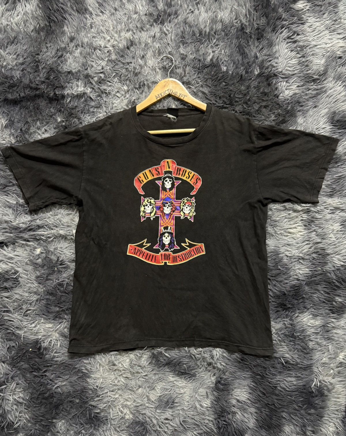 Band Tees 🔥HOT🔥 VINTAGE GUNS N ROSES "APPETITE FOR DESTRUCTION" Size US M / EU 48-50 / 2 - 1 Thumbnail