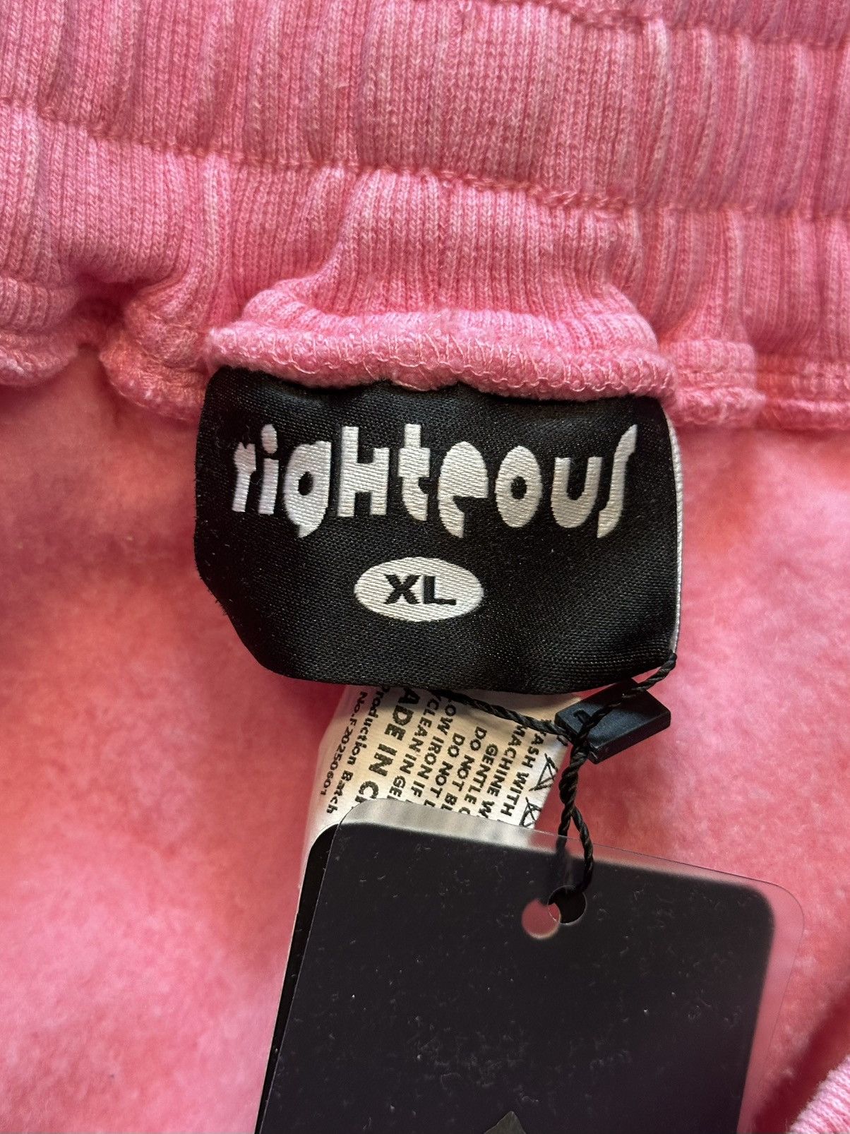 Other We are righteous “pink risen kind” cotton shorts X-Large Size US 38 / EU 54 - 2 Thumbnail