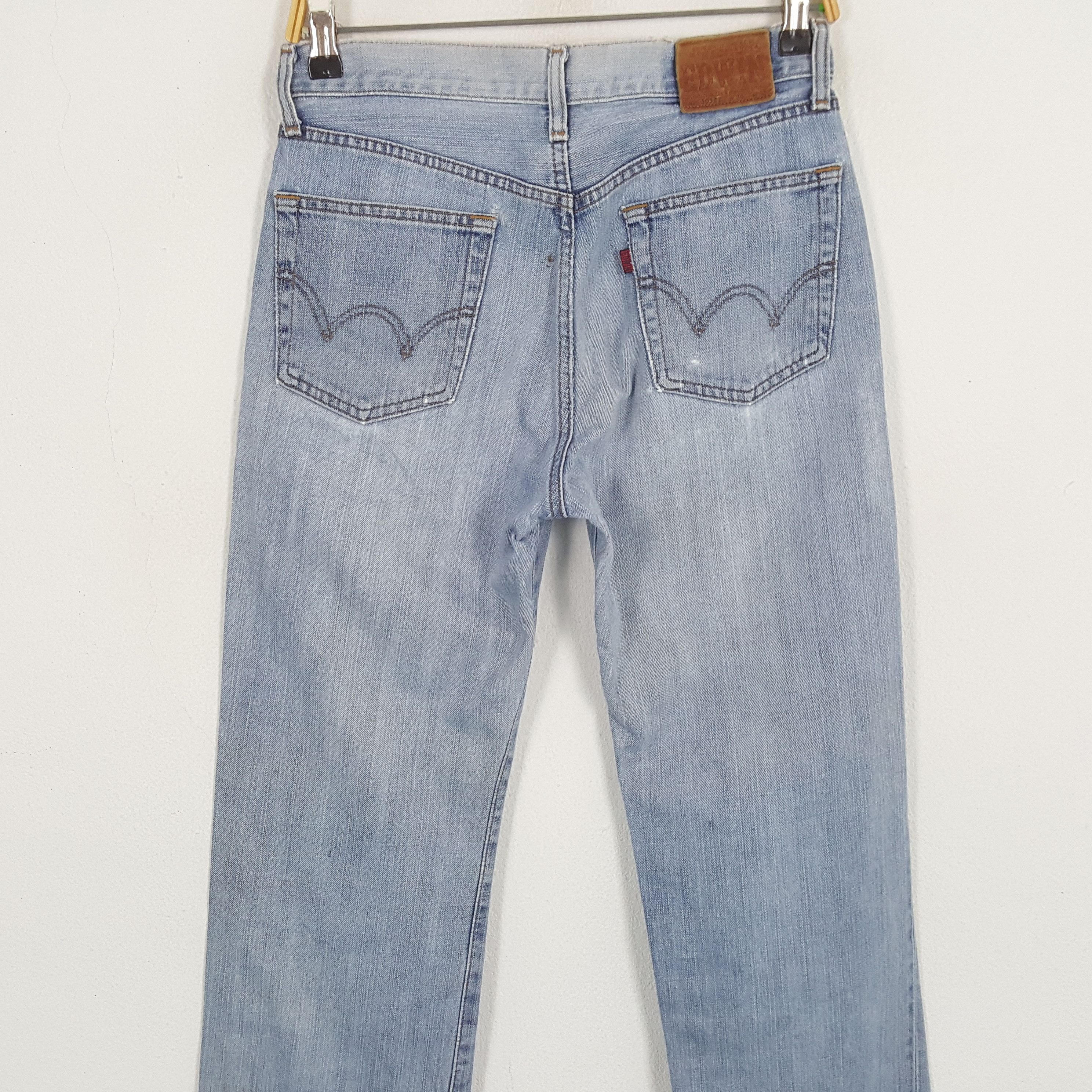 Edwin × Vintage Vintage EDWIN American Punk Style Distressed Denim Jean Size US 28 / EU 44 - 5 Thumbnail