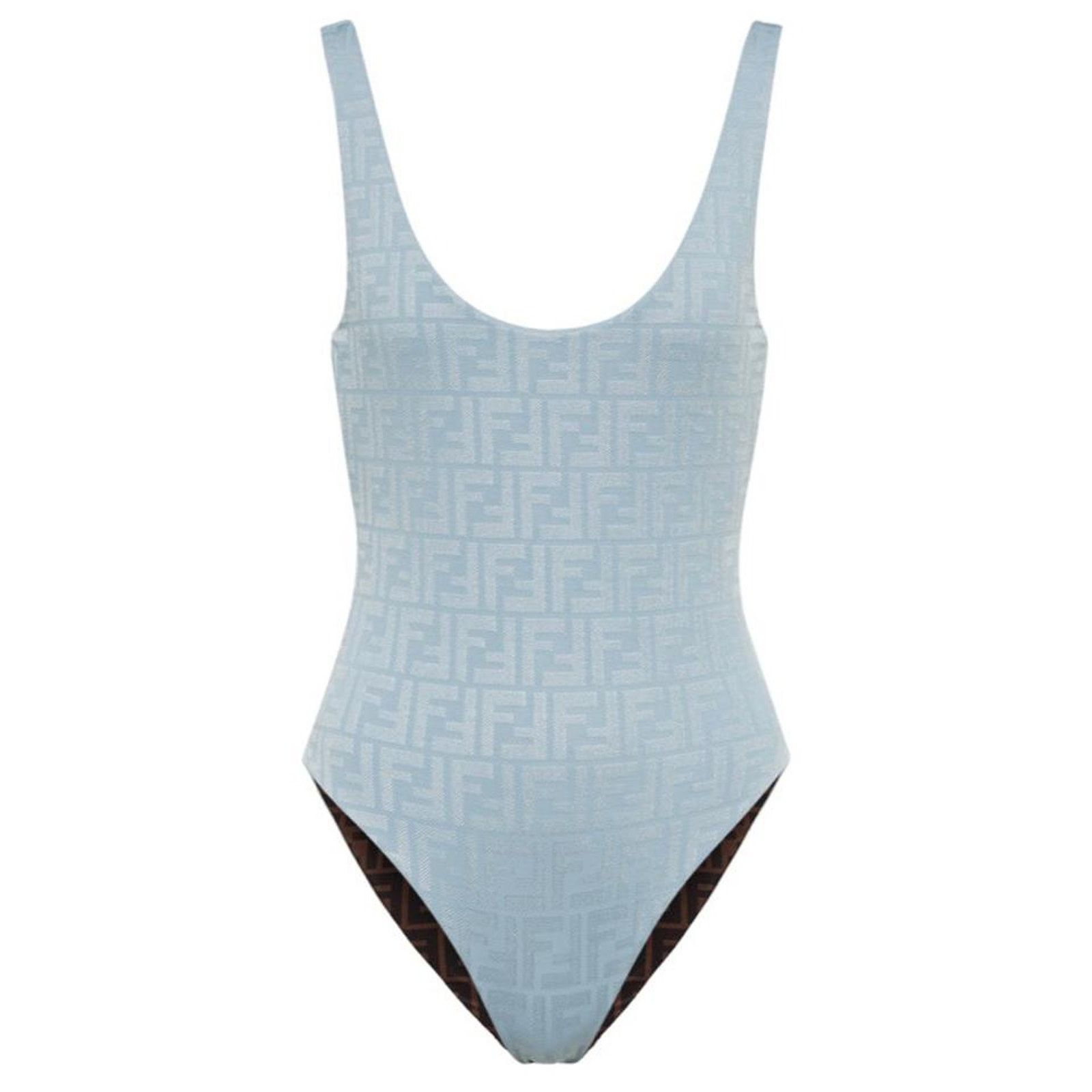 Fendi FF logo reversible swimsuit bodysuit 40 Size S / US 4 / IT 40 - 5 Thumbnail
