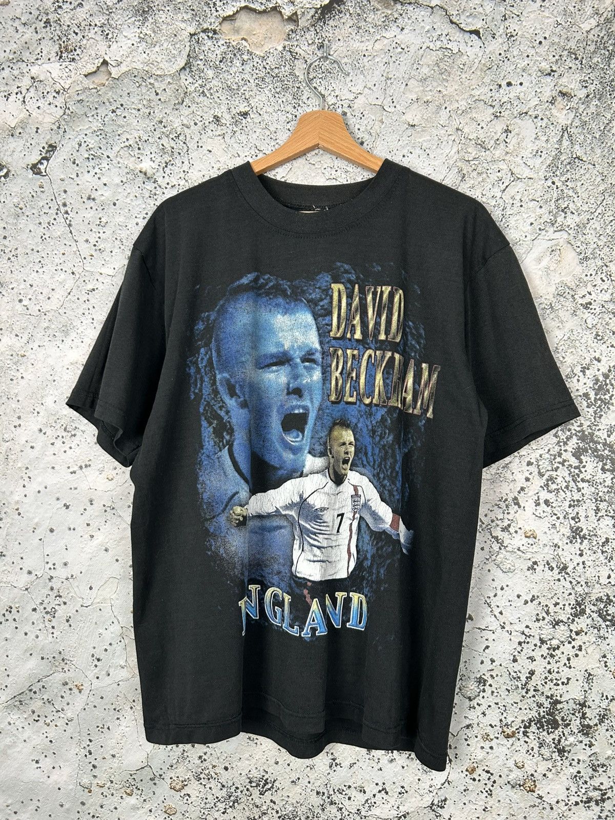 Vintage Vintage David Beckham England Graphic Tee Football Soccer Size US L / EU 52-54 / 3 - 1 Thumbnail