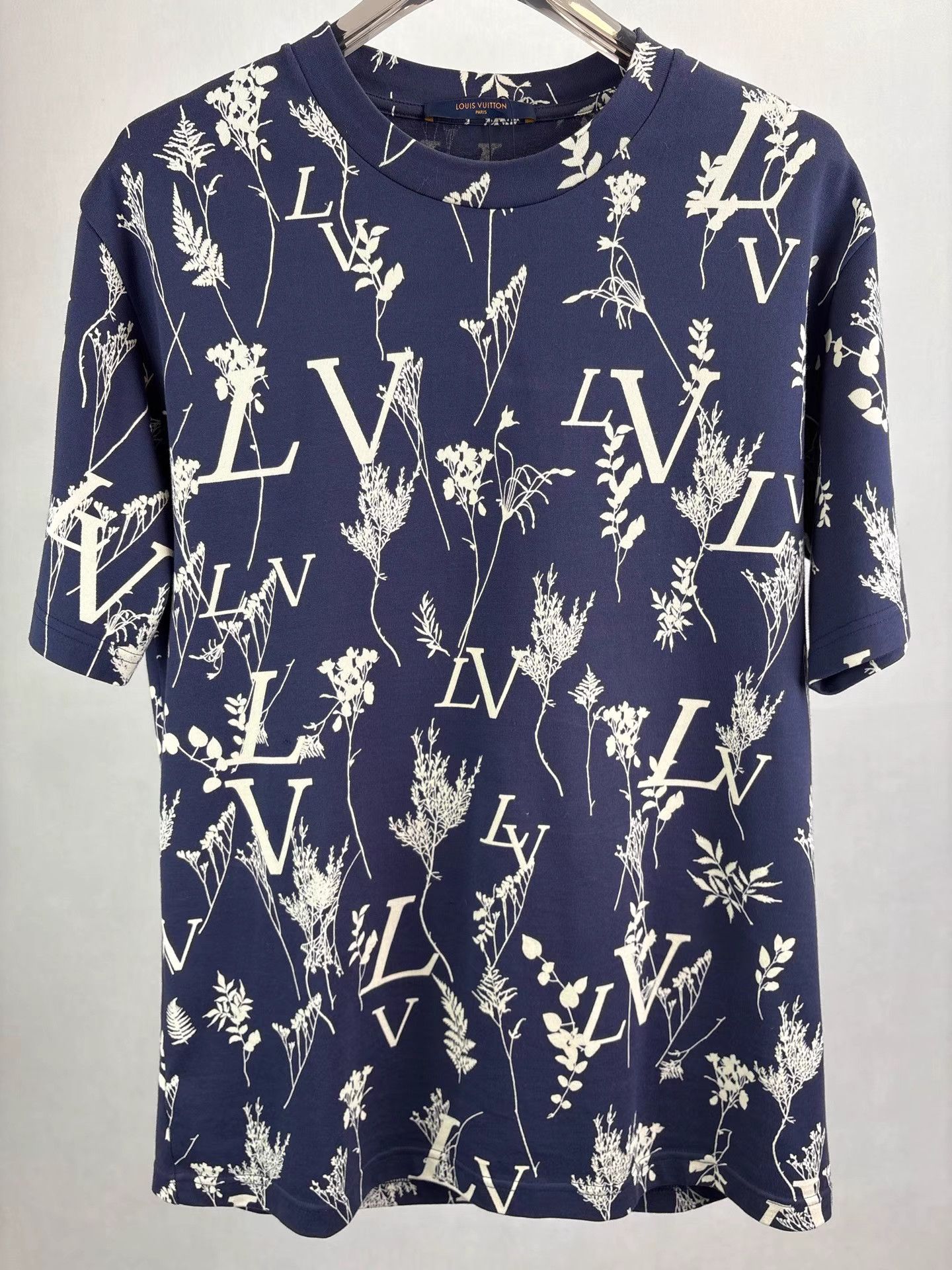 Louis Vuitton LOUIS VUITTON Floral Wheat Full Print Short Sleeve K1 Size US XL / EU 56 / 4 - 1 Thumbnail