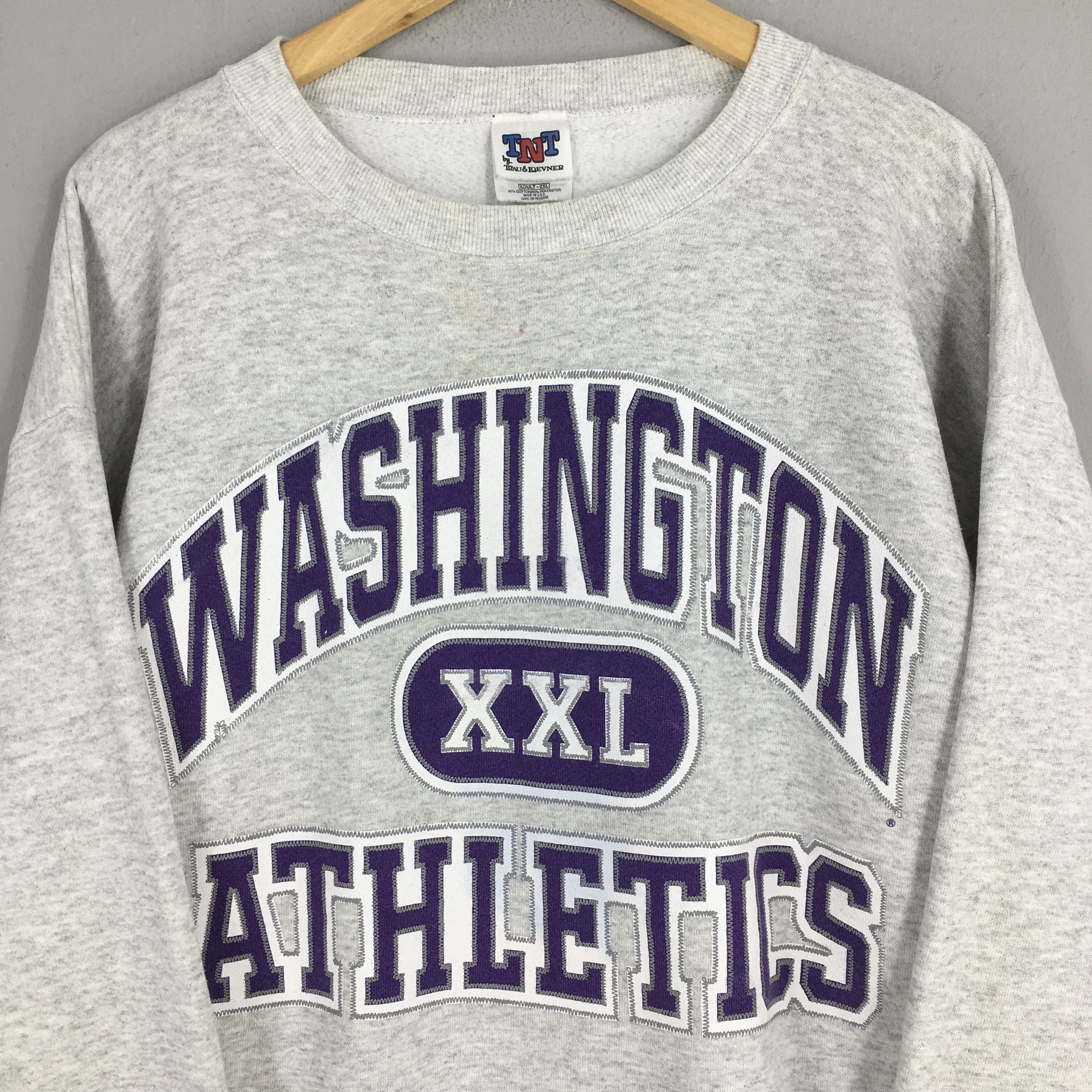 NCAA Vintage Washington Huskies Football Sweatshirt XLarge Size US XXL / EU 58 / 5 - 2 Thumbnail