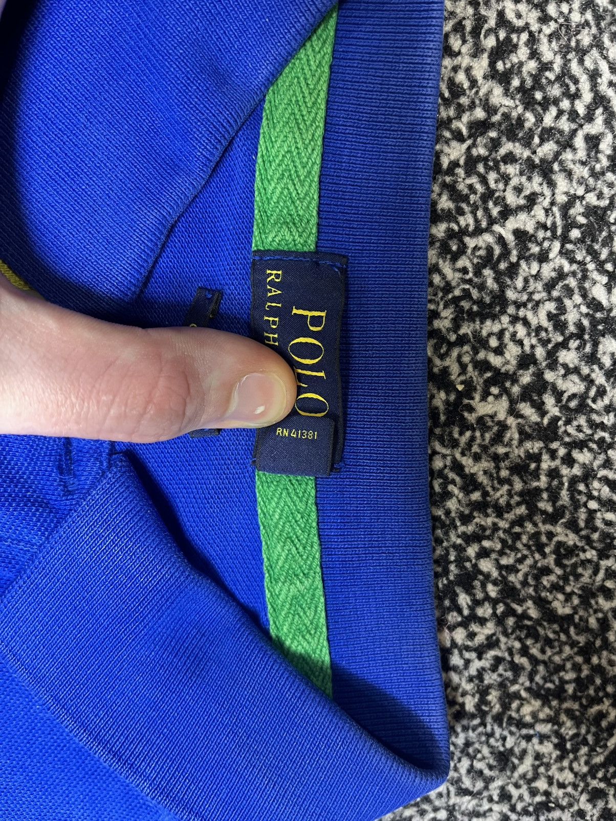 Polo Ralph Lauren POLO RALPH LAUREN BLUE CHIEF KEEF POLO SHIRT Size US L / EU 52-54 / 3 - 4 Thumbnail