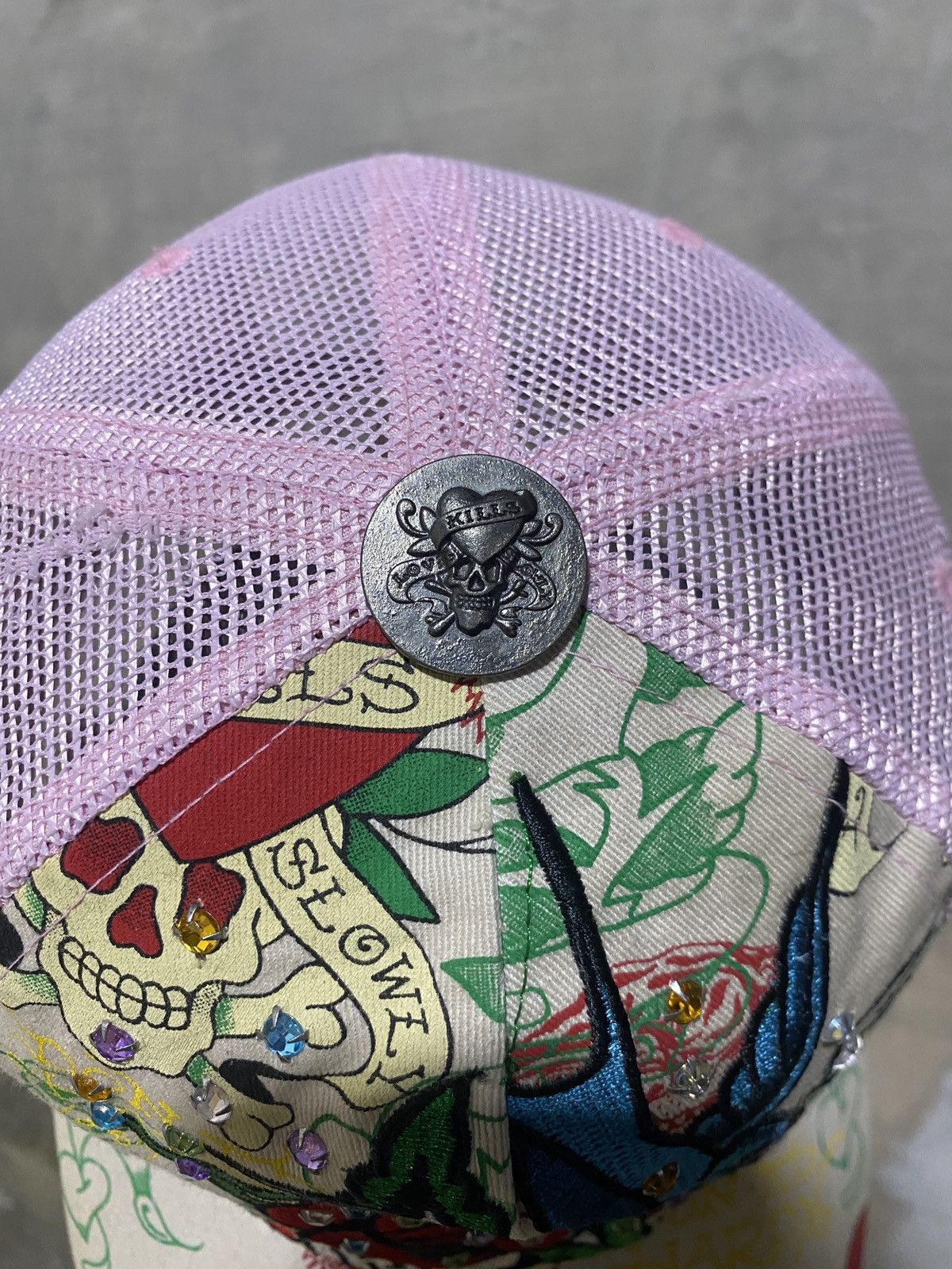 Ed Hardy Vintage Ed Hardy hat Y2K Size ONE SIZE - 4 Thumbnail