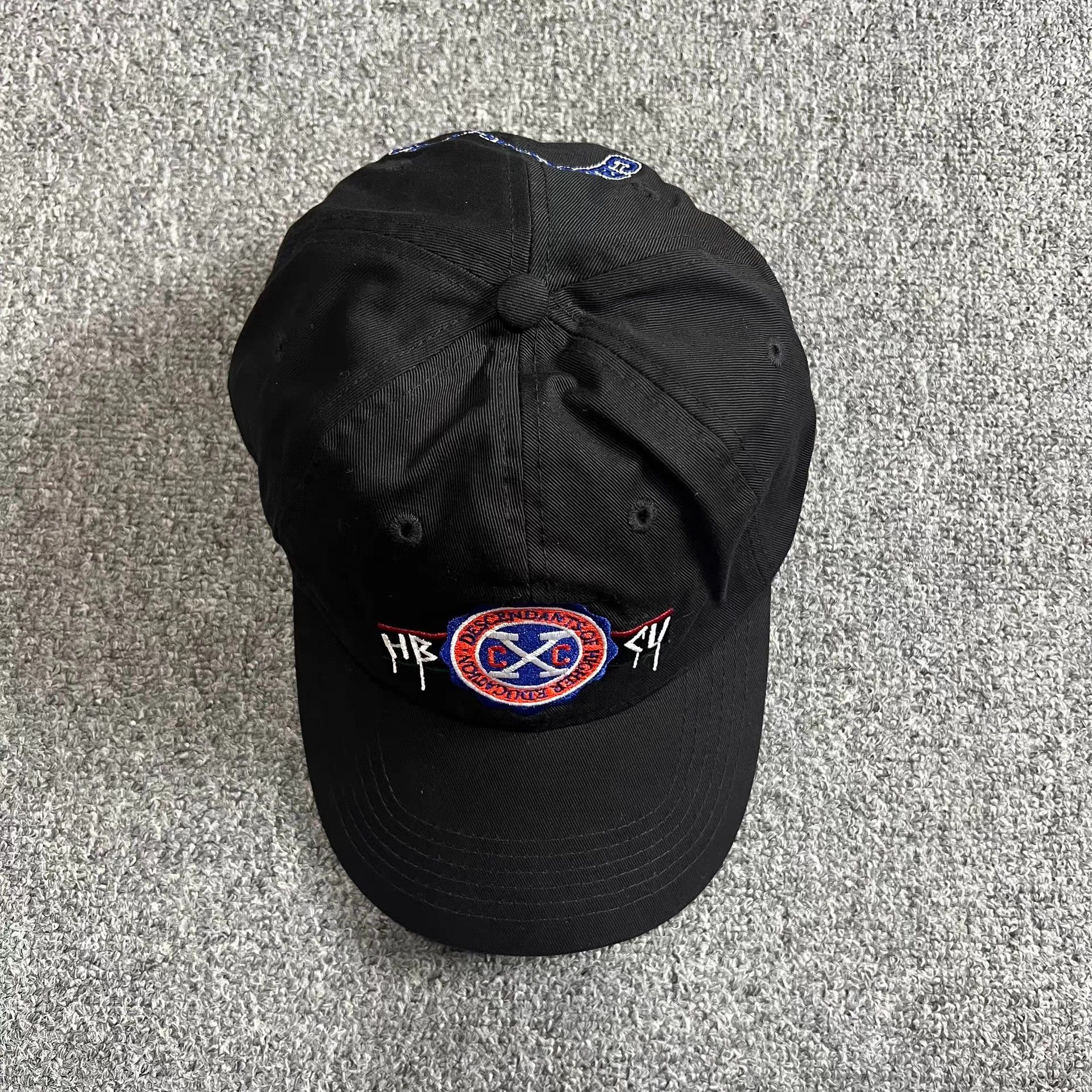 Cross Colours CrossColoursEmbroideredCurvedBrim Baseball Cap / Sun Hat Q7 Size ONE SIZE - 3 Thumbnail