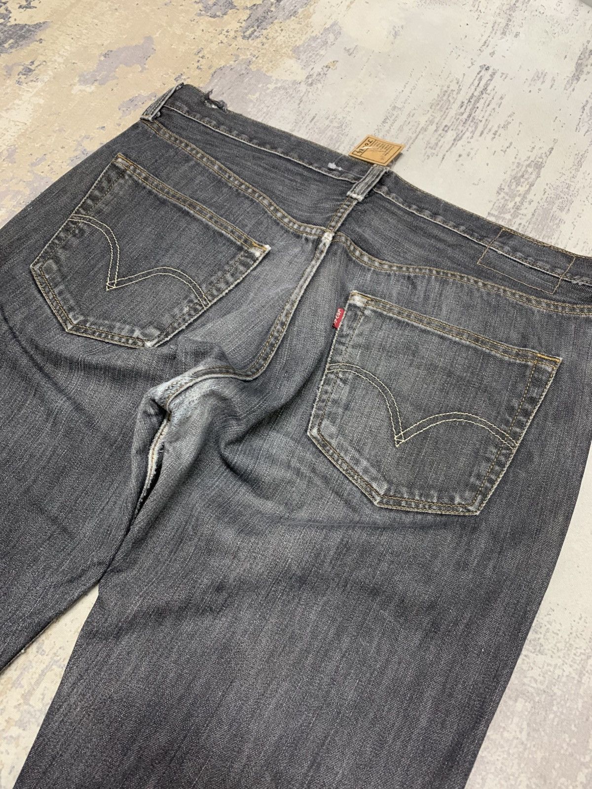 Levi's Vintage Y2K Levis 501 Distressed Black Jeans W36x30 Size US 36 / EU 52 - 9 Thumbnail