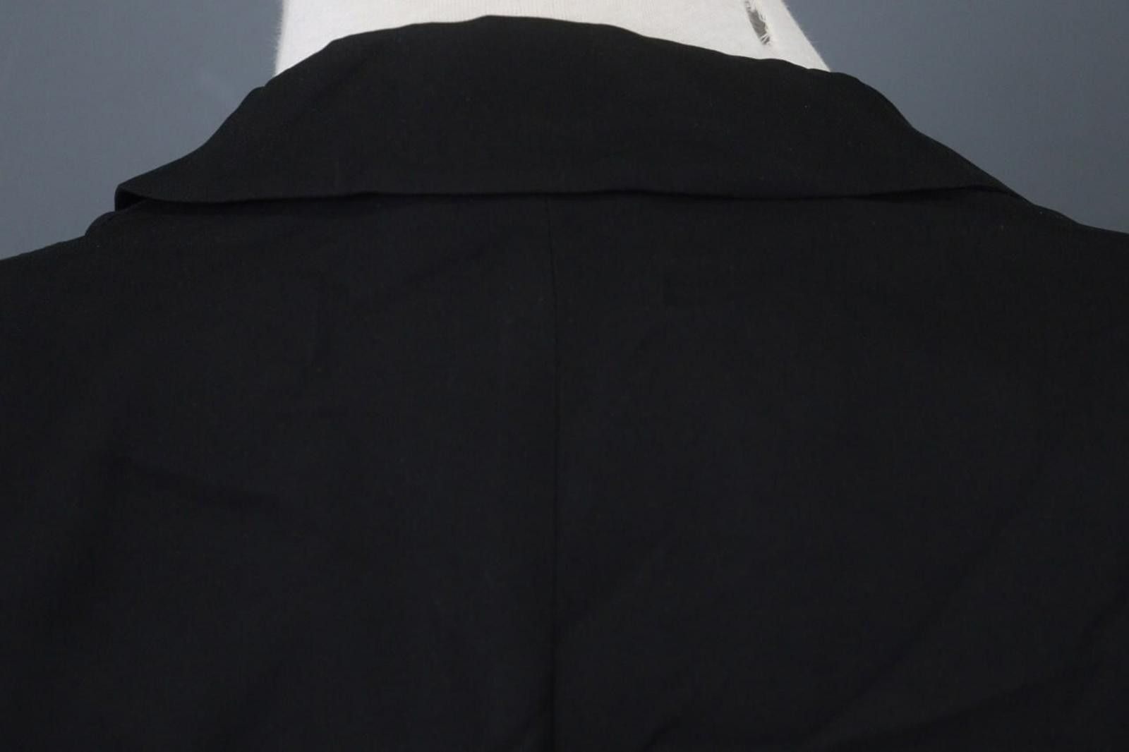 Emporio Armani Emporio Armani Black Lapel Single Breasted Blazer Jacket Size M / US 6-8 / IT 42-44 - 12 Thumbnail