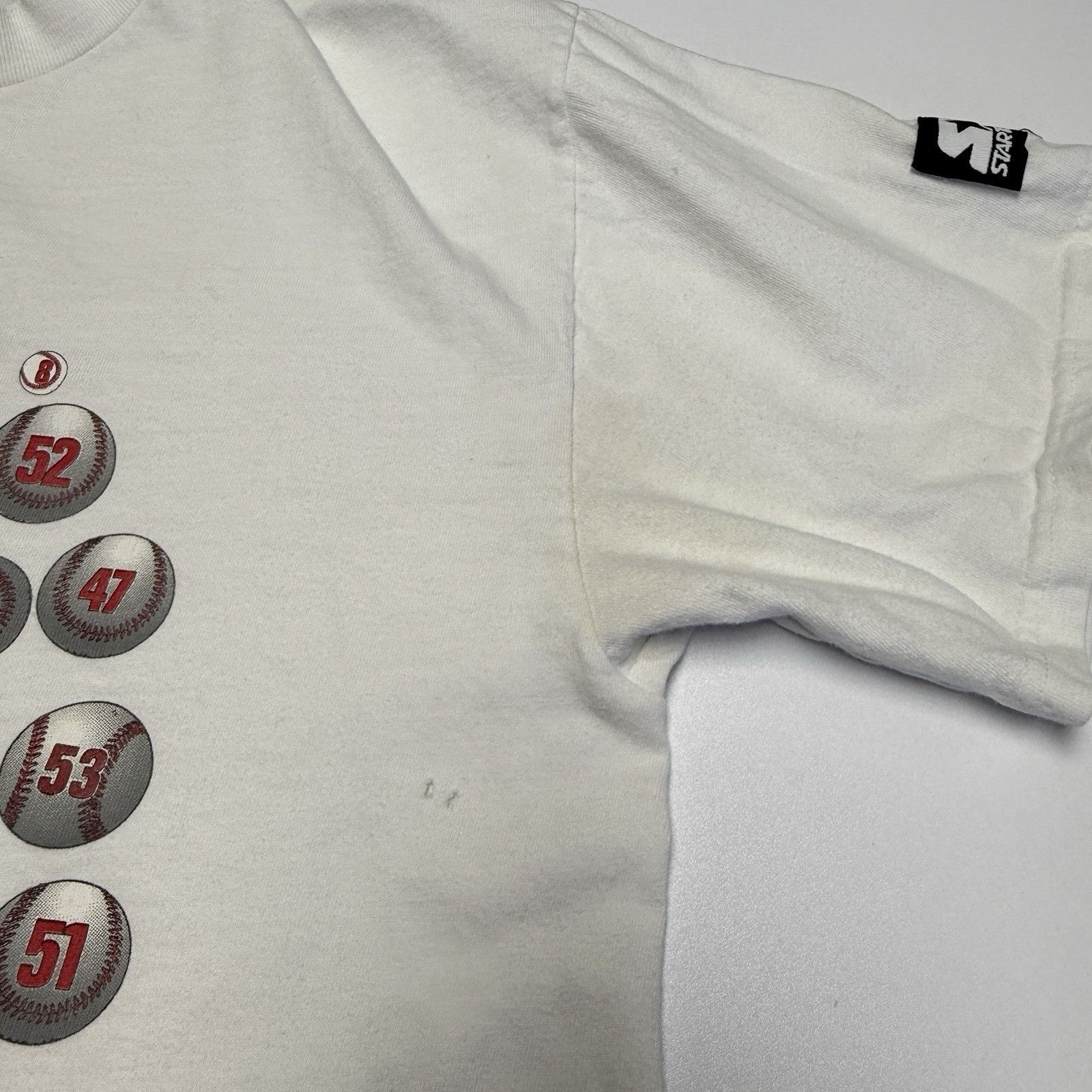 Starter Vintage 90s Mark McGwire Starter T Shirt Mens Large 21x27 Size US L / EU 52-54 / 3 - 5 Thumbnail