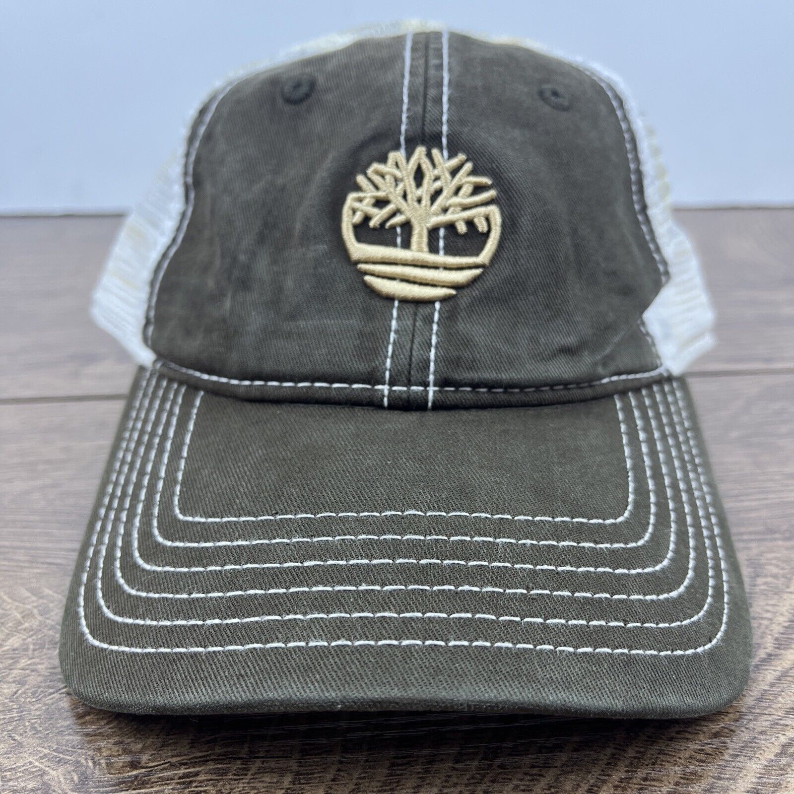 Timberland Timberland Tan Brown Hat Adjustable Adult Size Hat Brown Cap Size ONE SIZE - 1 Thumbnail