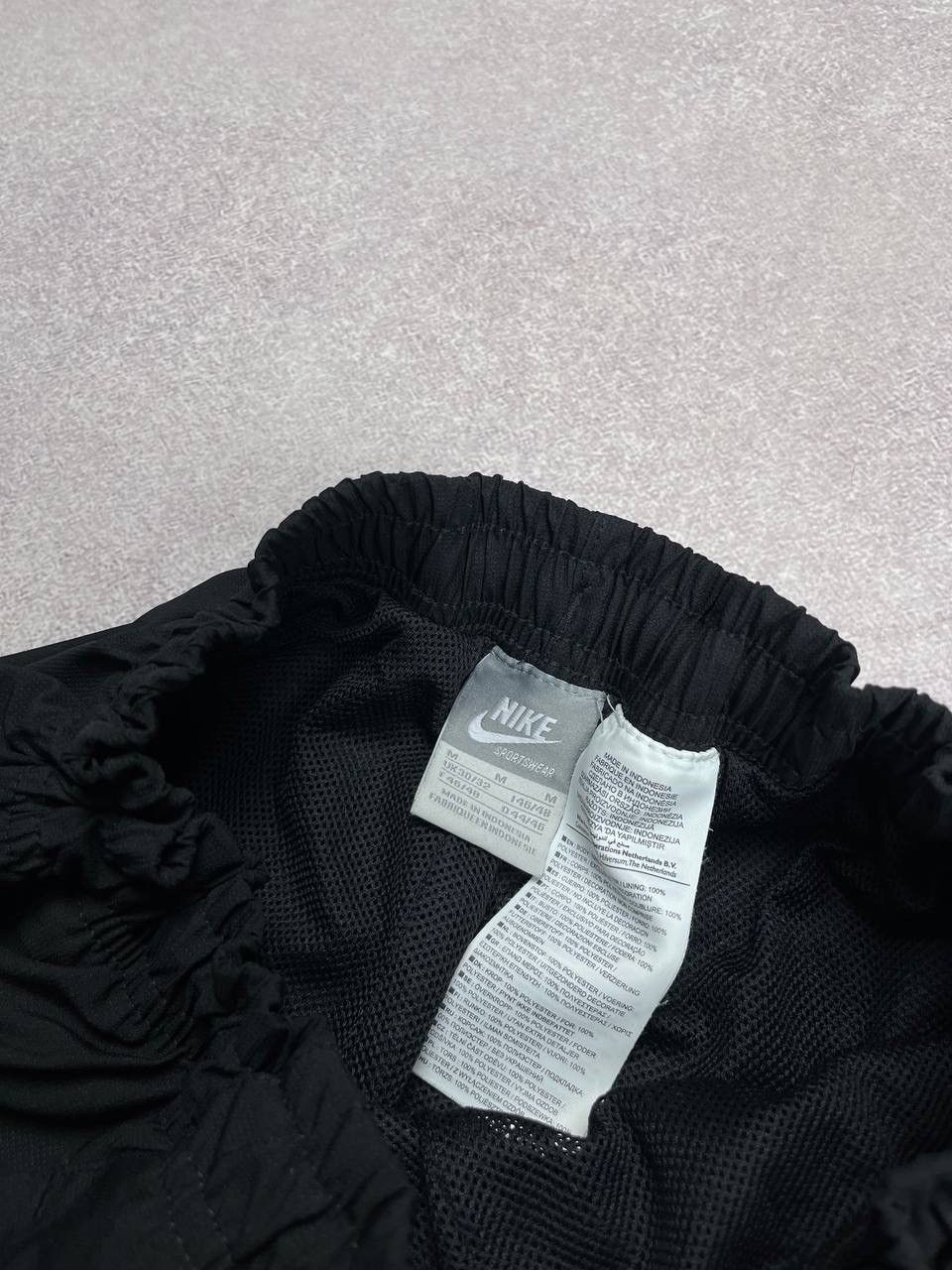 Nike × Vintage Vintage Nike Air Neon Swoosh Baggy Nylon Track Pants Y2K M Size US 32 / EU 48 - 3 Thumbnail