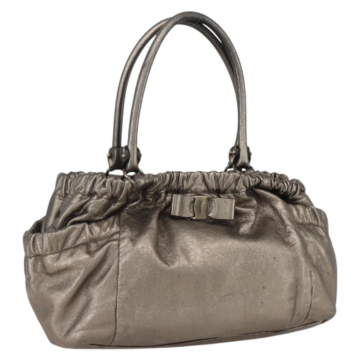 Salvatore Ferragamo Salvatore Ferragamo Vala Leather Size ONE SIZE - 1 Thumbnail