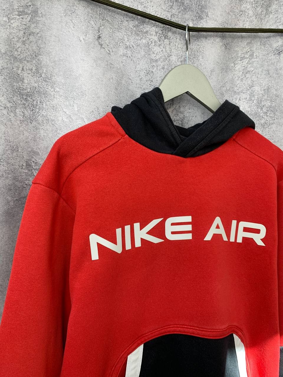 Nike Nike Nsw Air Fleece Hoodie Black/Red Size US M / EU 48-50 / 2 - 3 Thumbnail