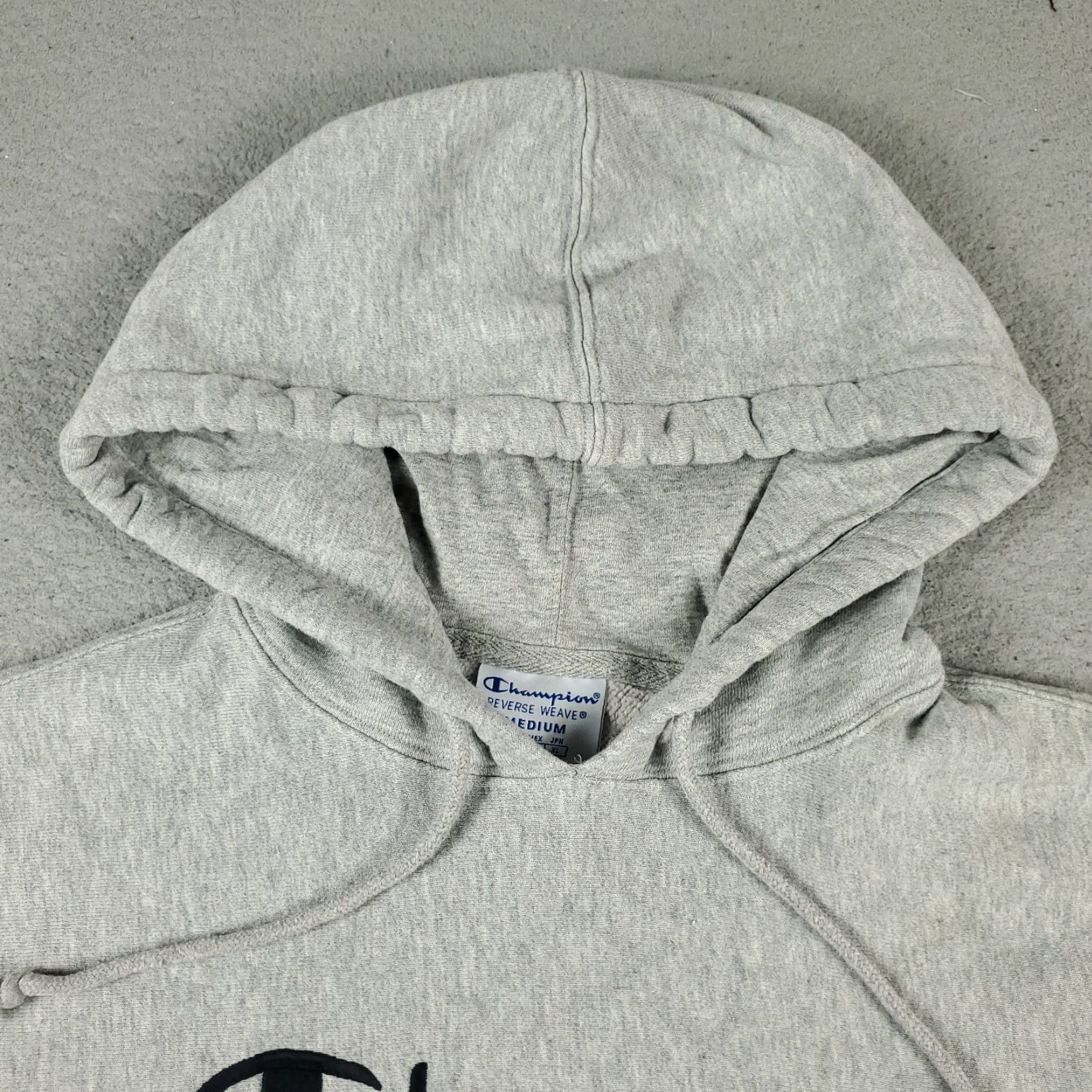Champion Champion Hoodie Mens Medium Gray Pullover Sweatshirt - Long Sleeve, Mock Neck, Adjustable, Sports Size US M / EU 48-50 / 2 - 2 Thumbnail